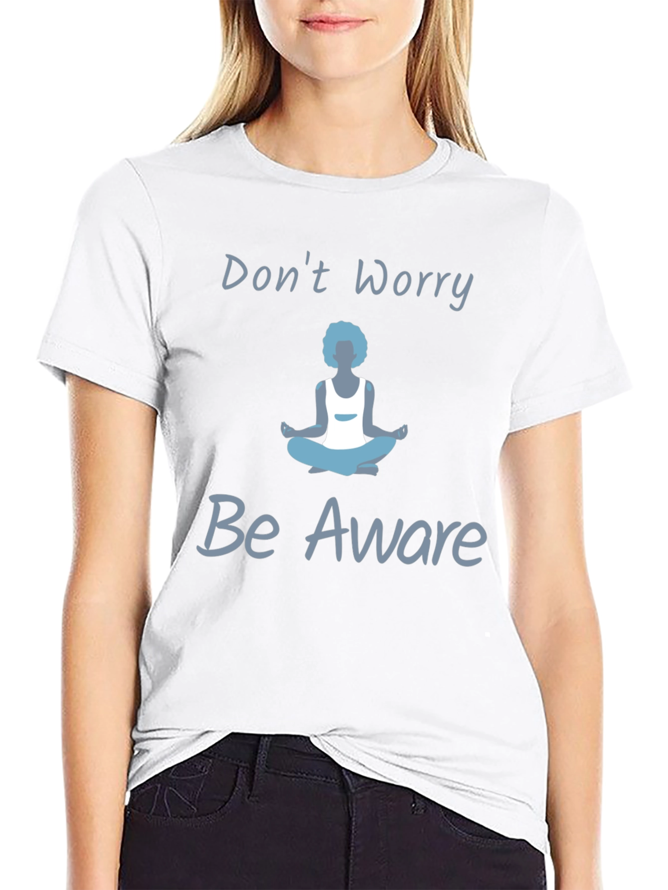 Zen Awareness Graphic Tee - Meditate In Style