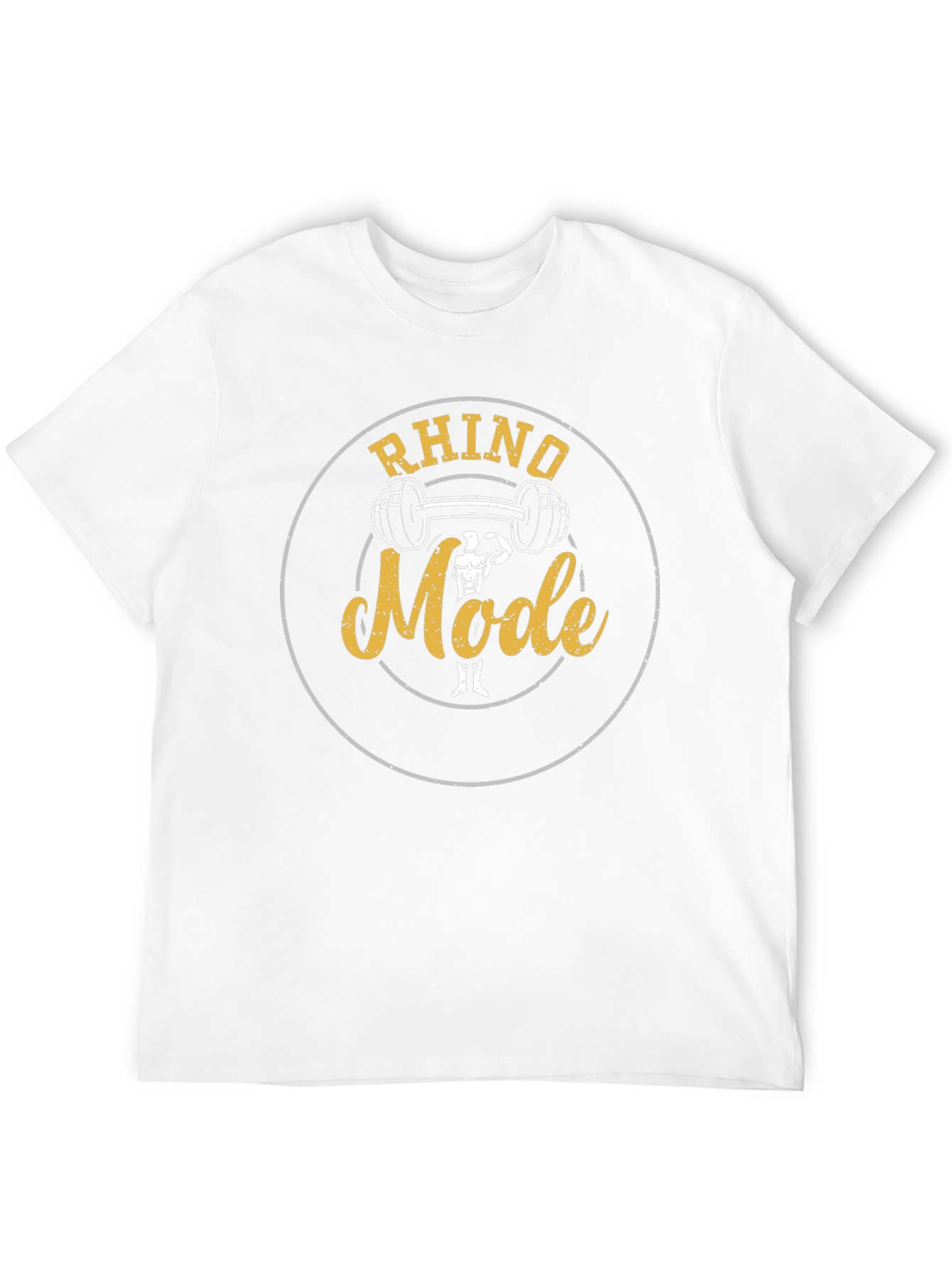 Rhino Mode Gym T-Shirt - Black