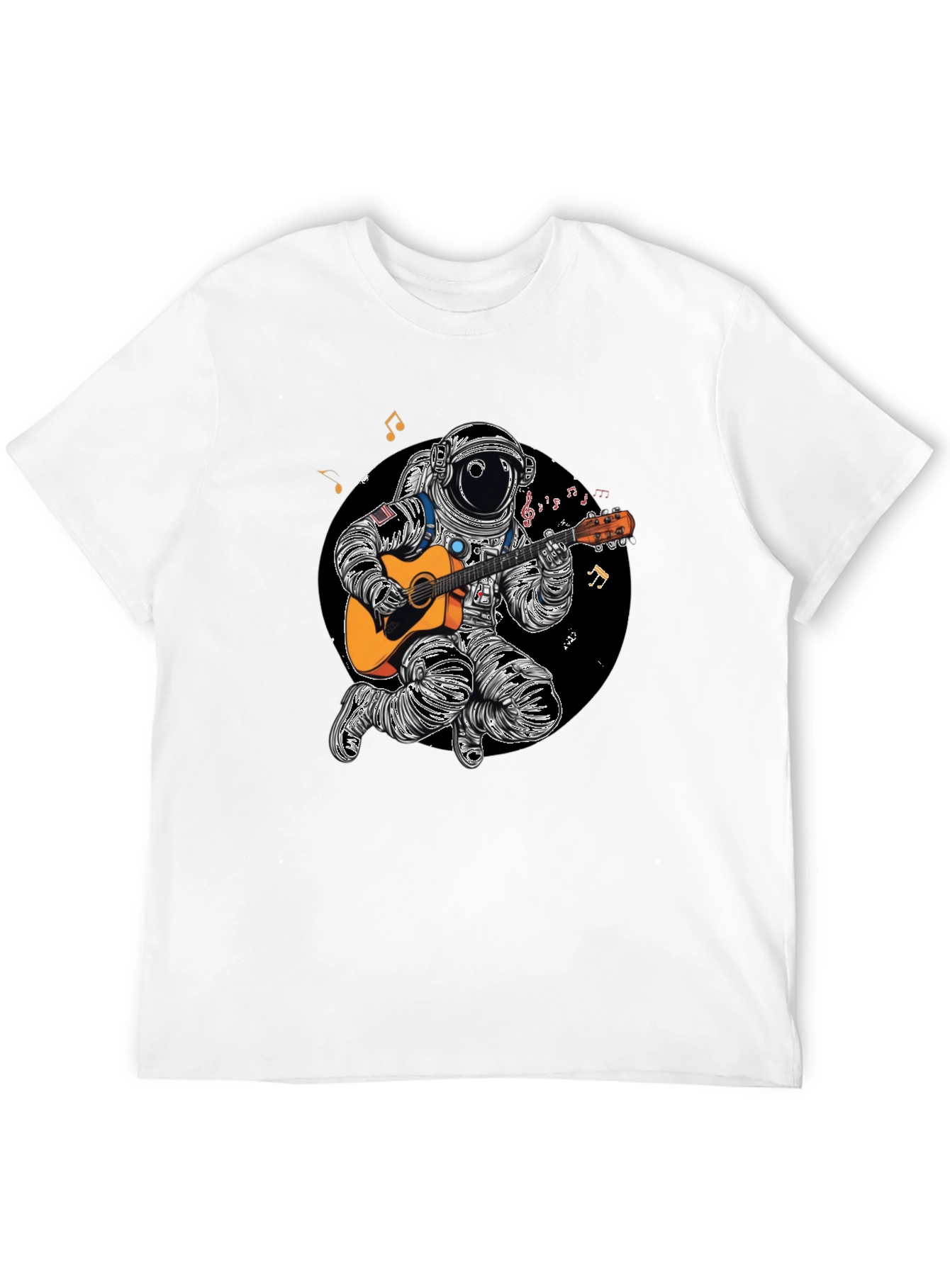 Astronaut Guitarist T-Shirt - Space Music Tee