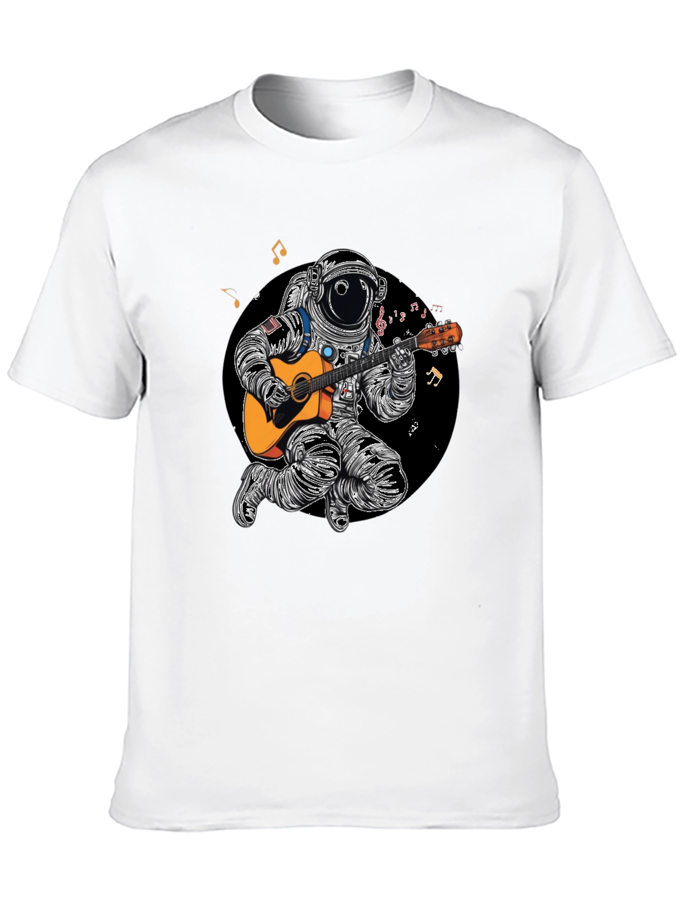 Astronaut Guitarist T-Shirt - Space Music Tee