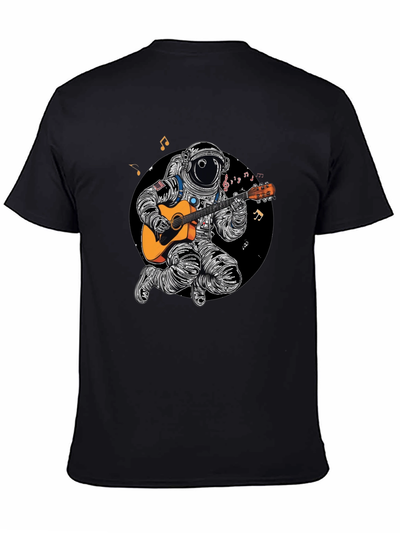 Astronaut Guitarist T-Shirt - Space Music Tee