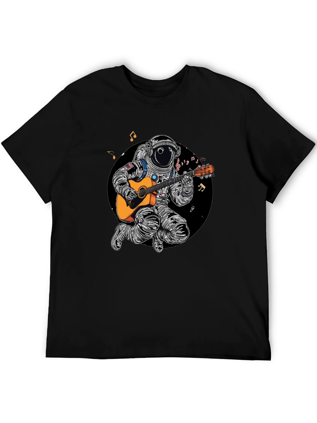 Astronaut Guitarist T-Shirt - Space Music Tee