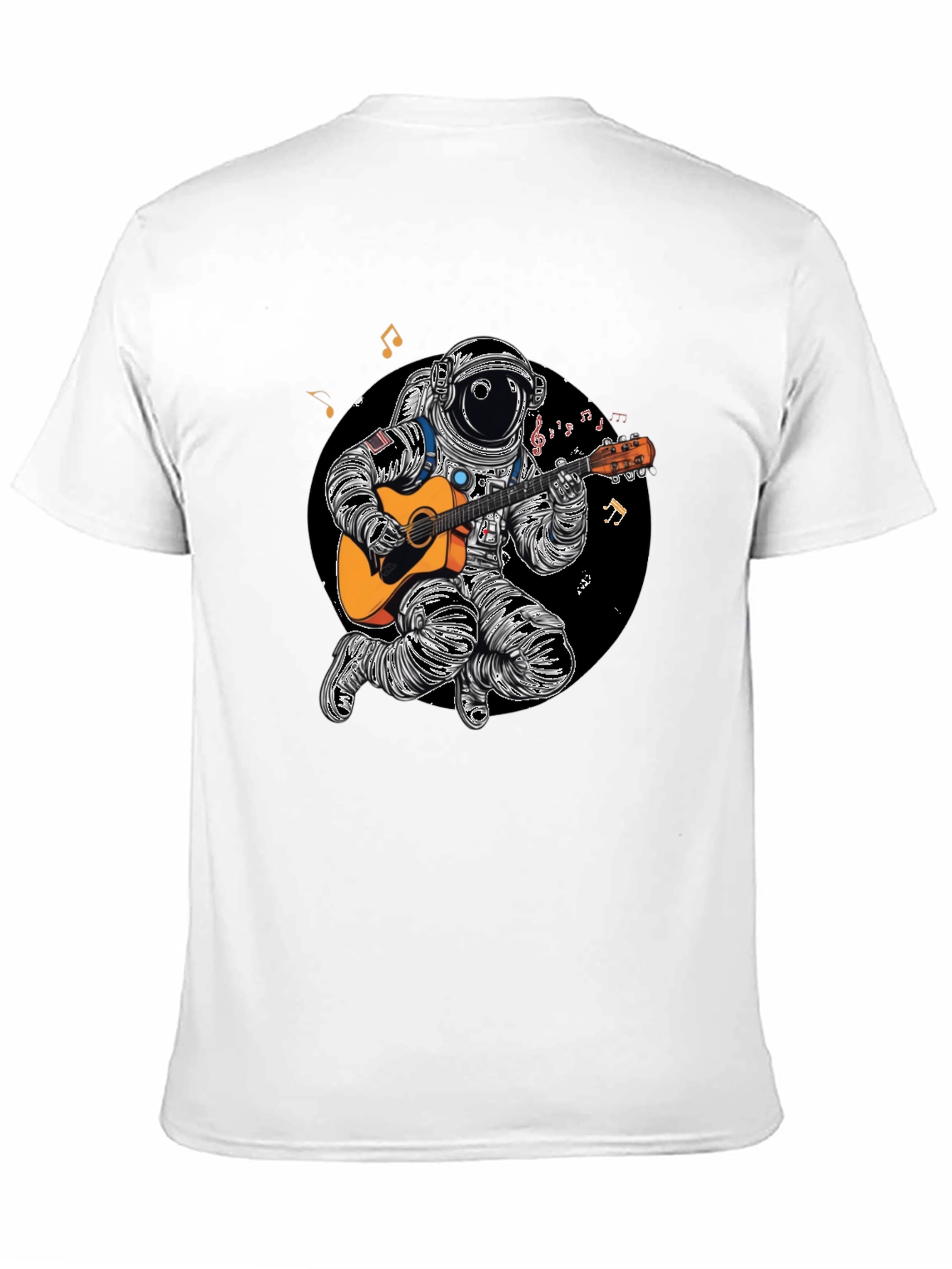 Astronaut Guitarist T-Shirt - Space Music Tee