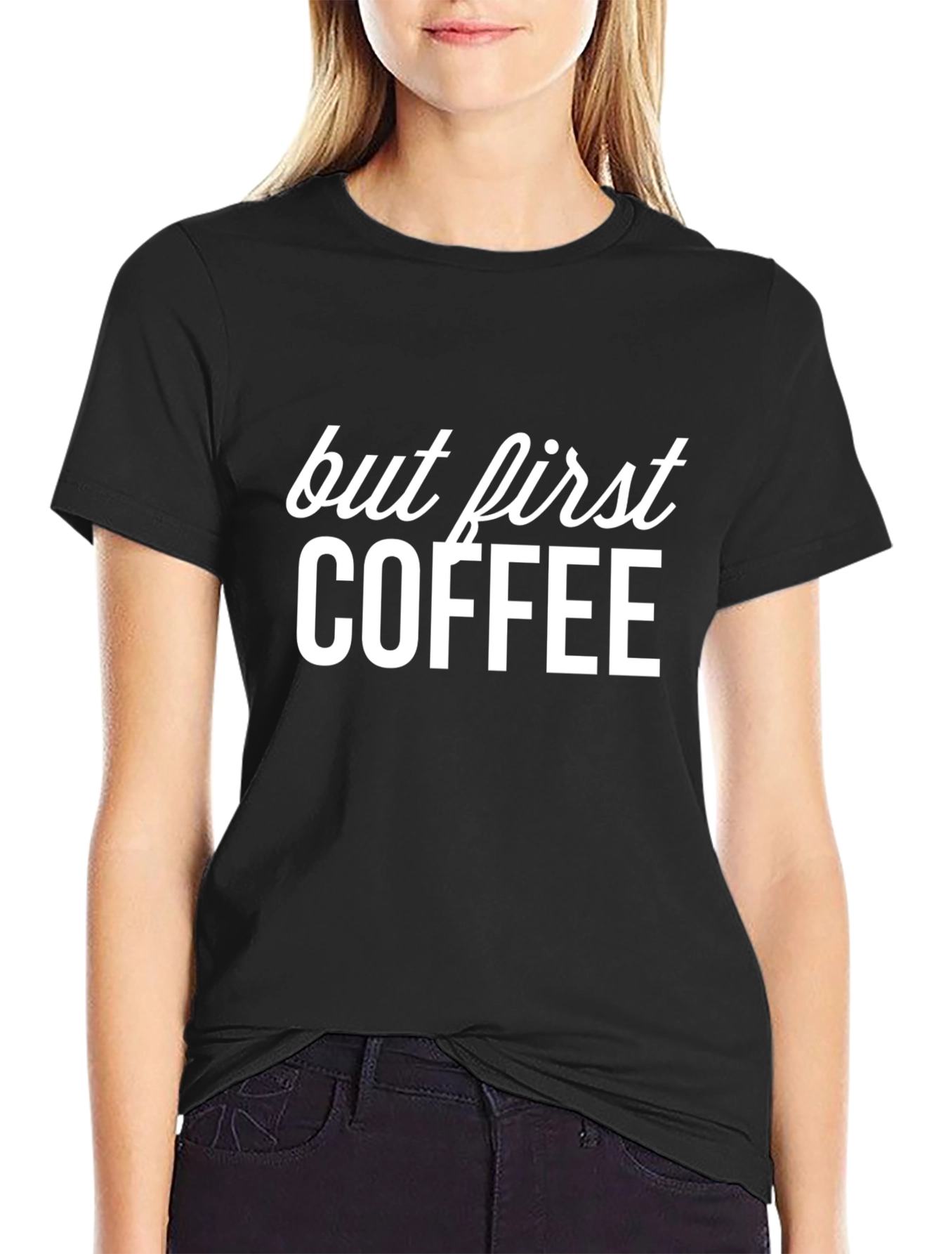 But First Coffee Graphic T-Shirt - Mens