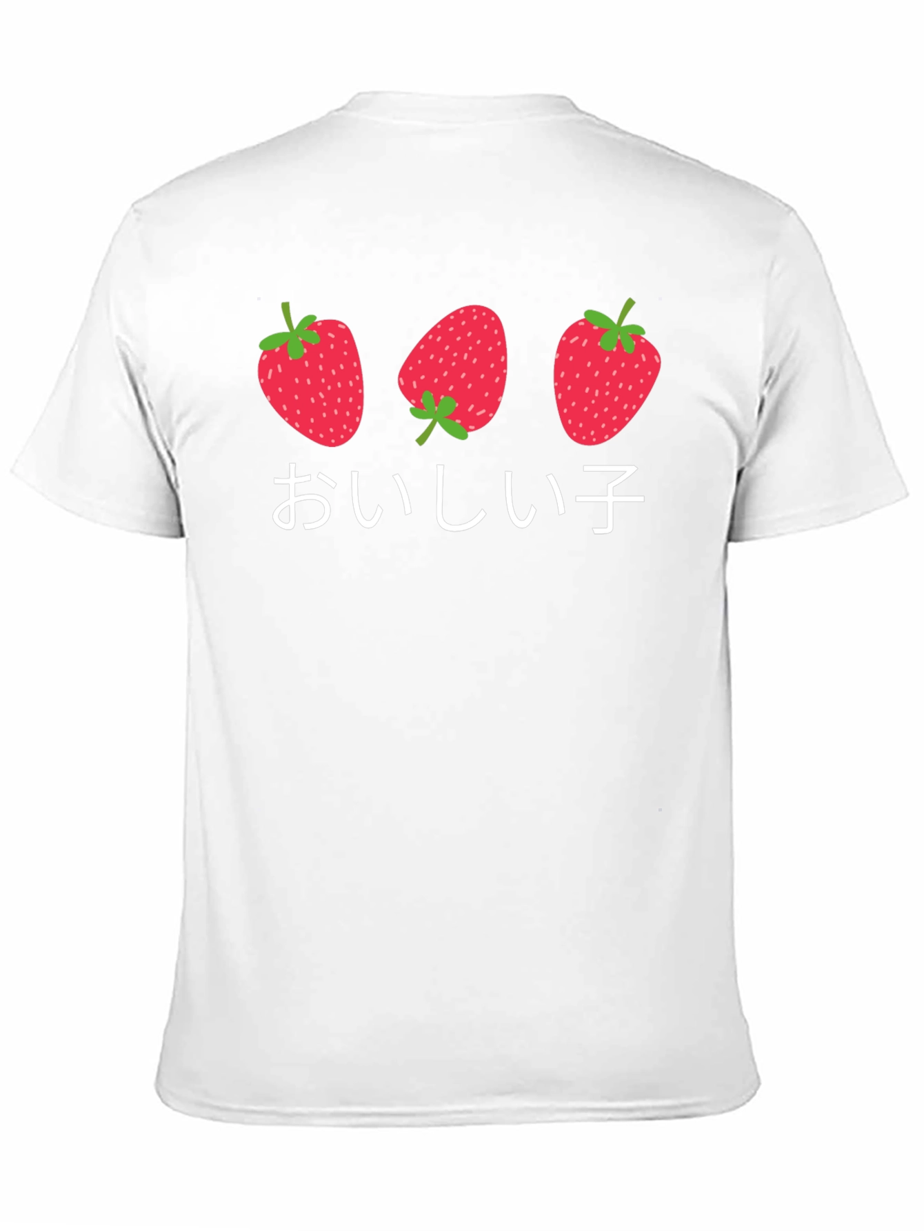 Strawberry T-Shirt - Kawaii Japanese Fruit Tee