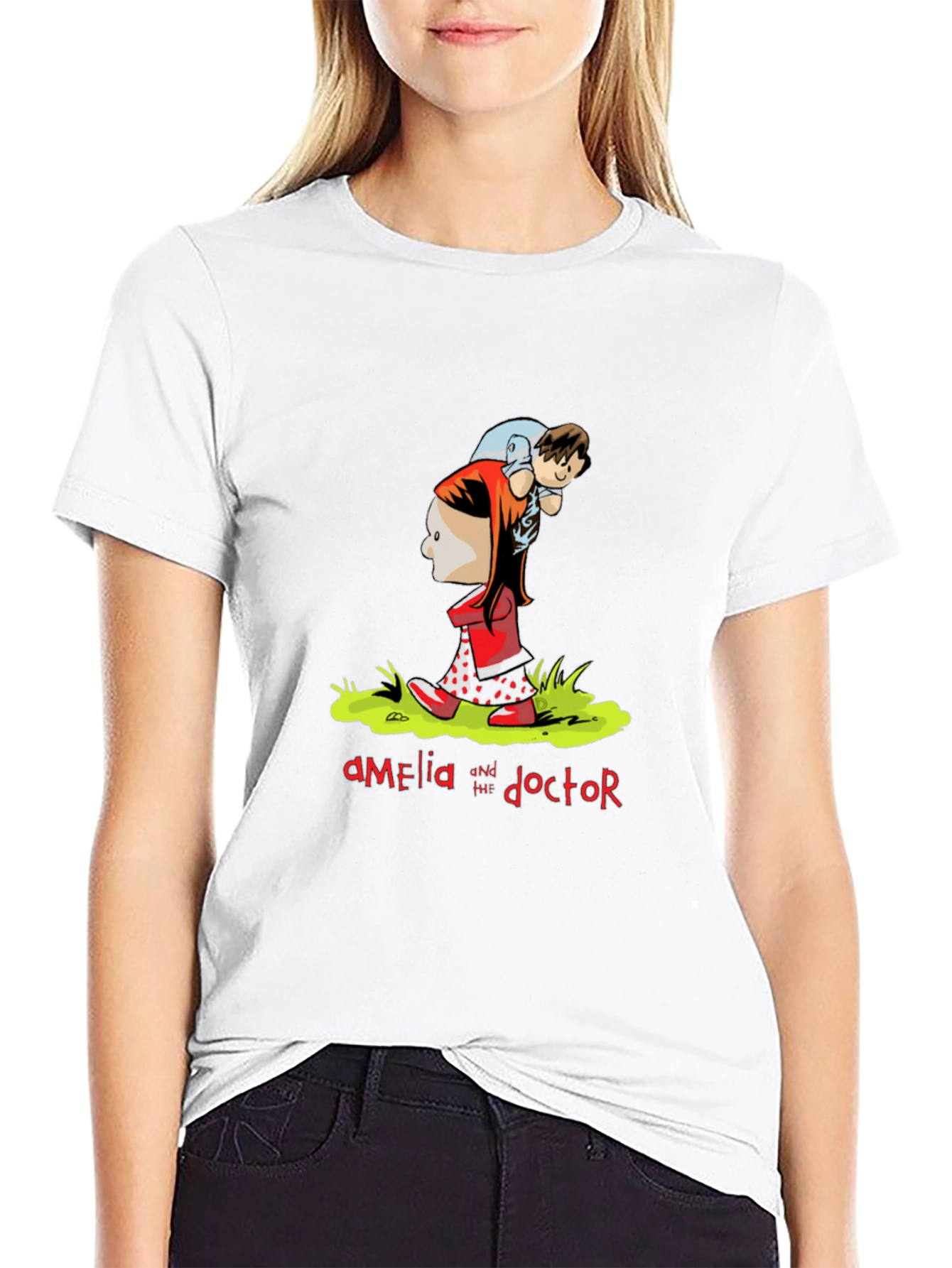 Amelia and the Doctor Graphic Tee