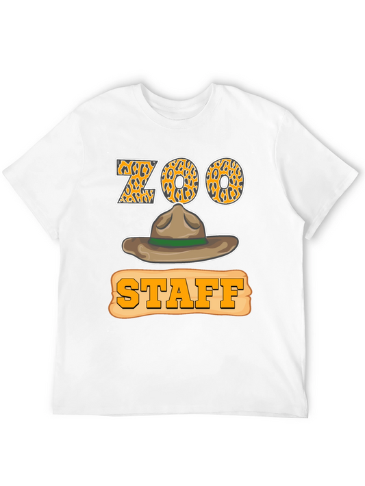 Zoo Staff Leopard Print T-Shirt