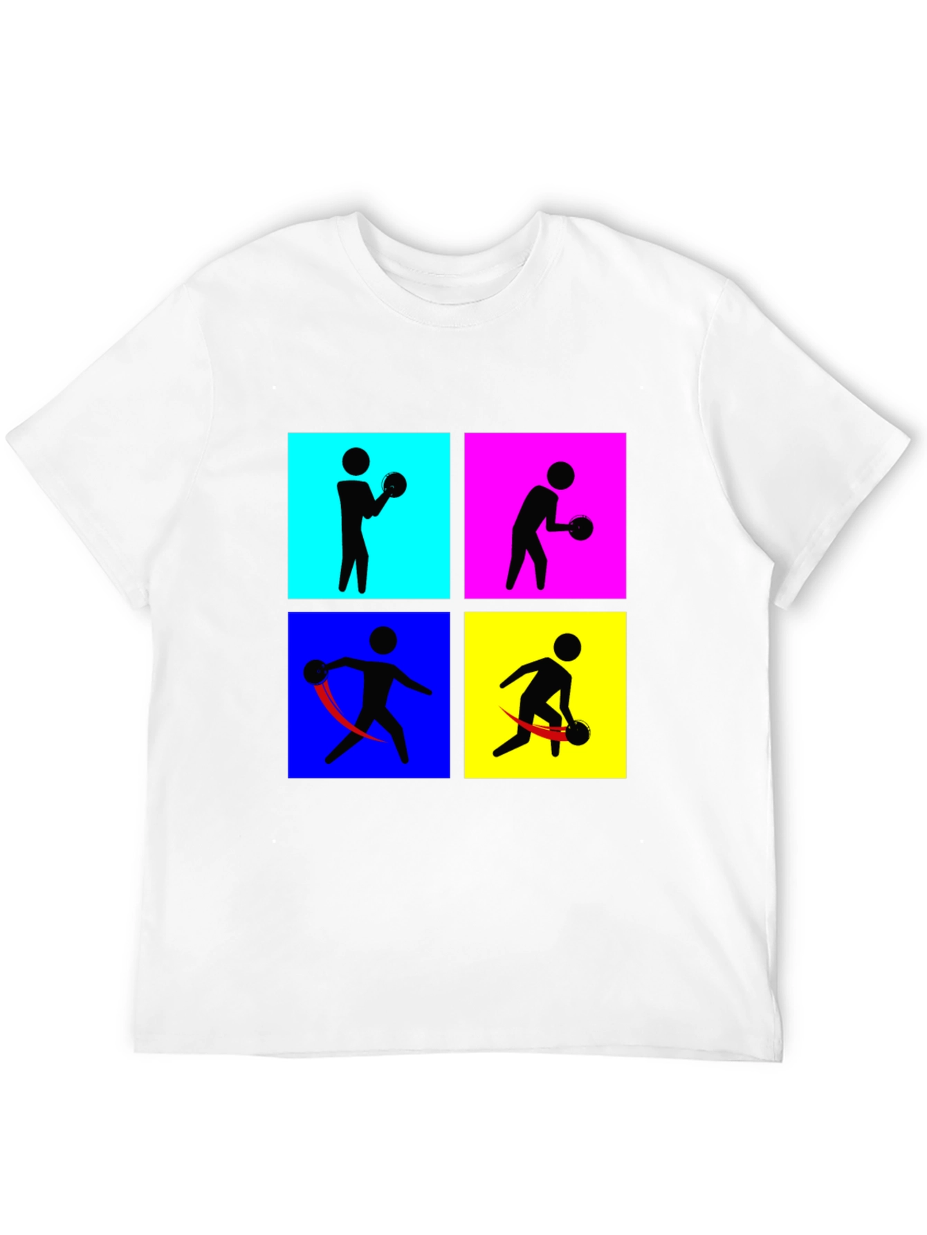 Retro Bowling T-Shirt - Pop Art Style