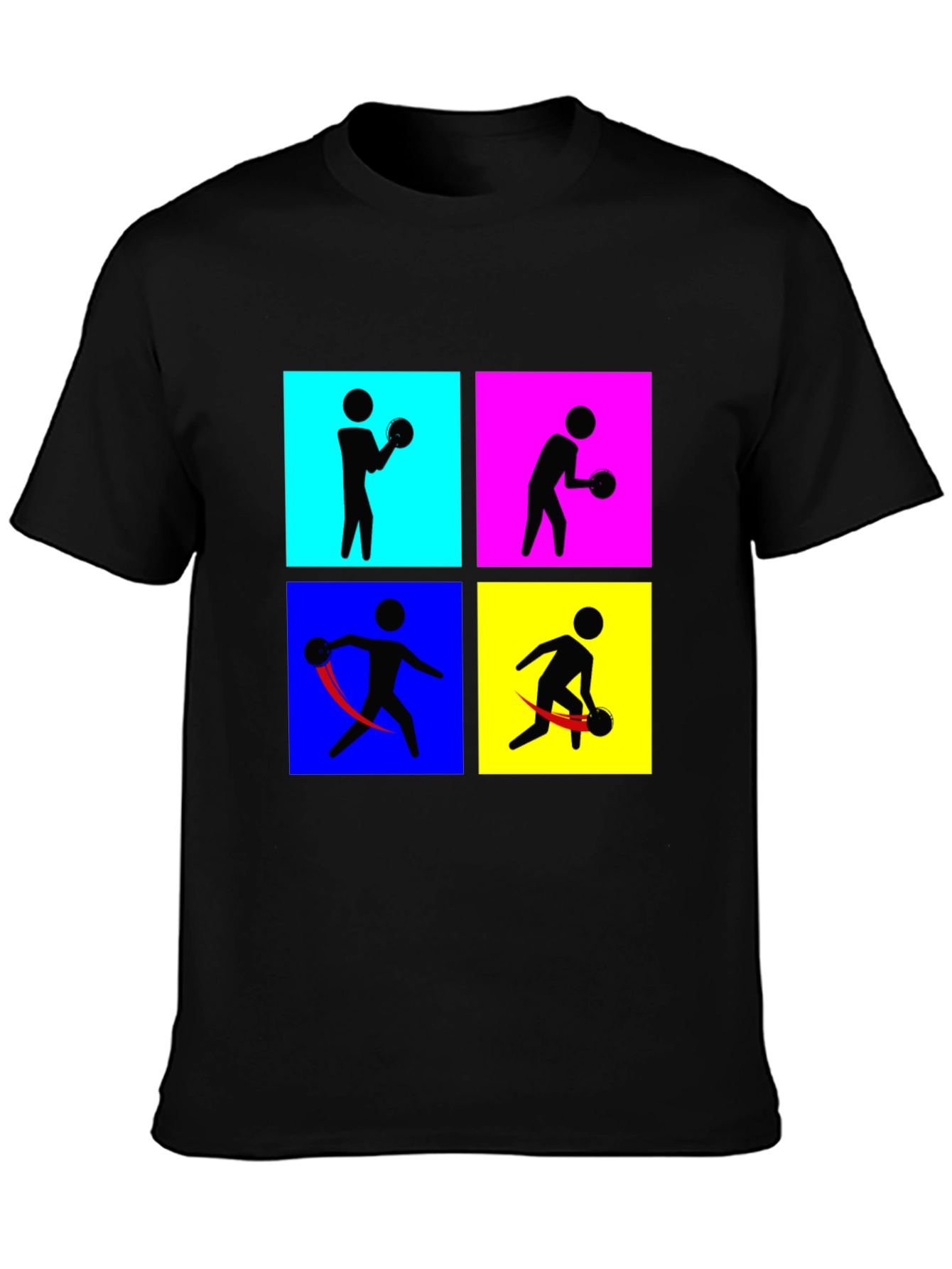 Retro Bowling T-Shirt - Pop Art Style