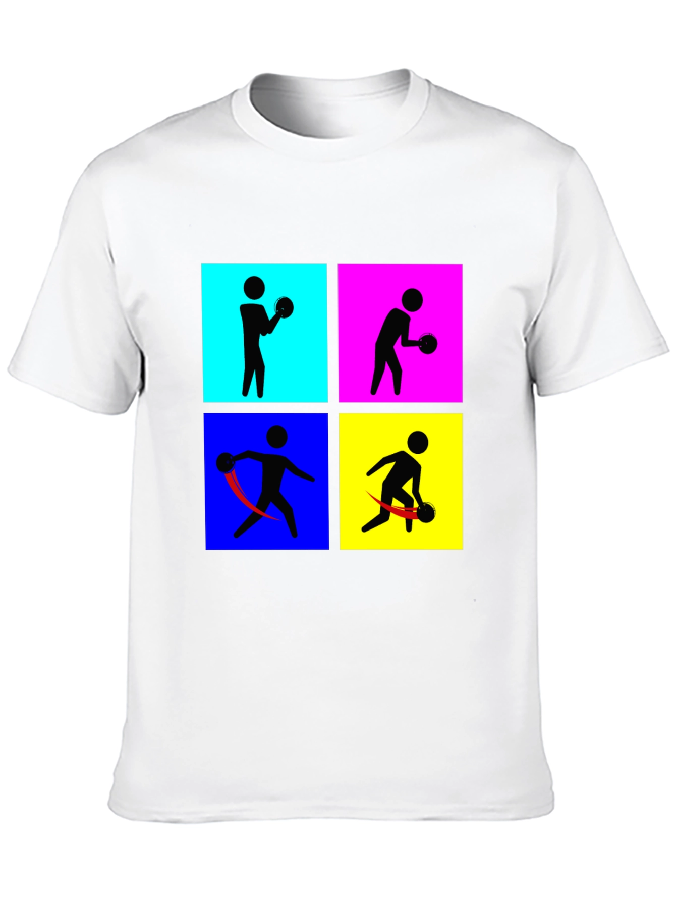 Retro Bowling T-Shirt - Pop Art Style