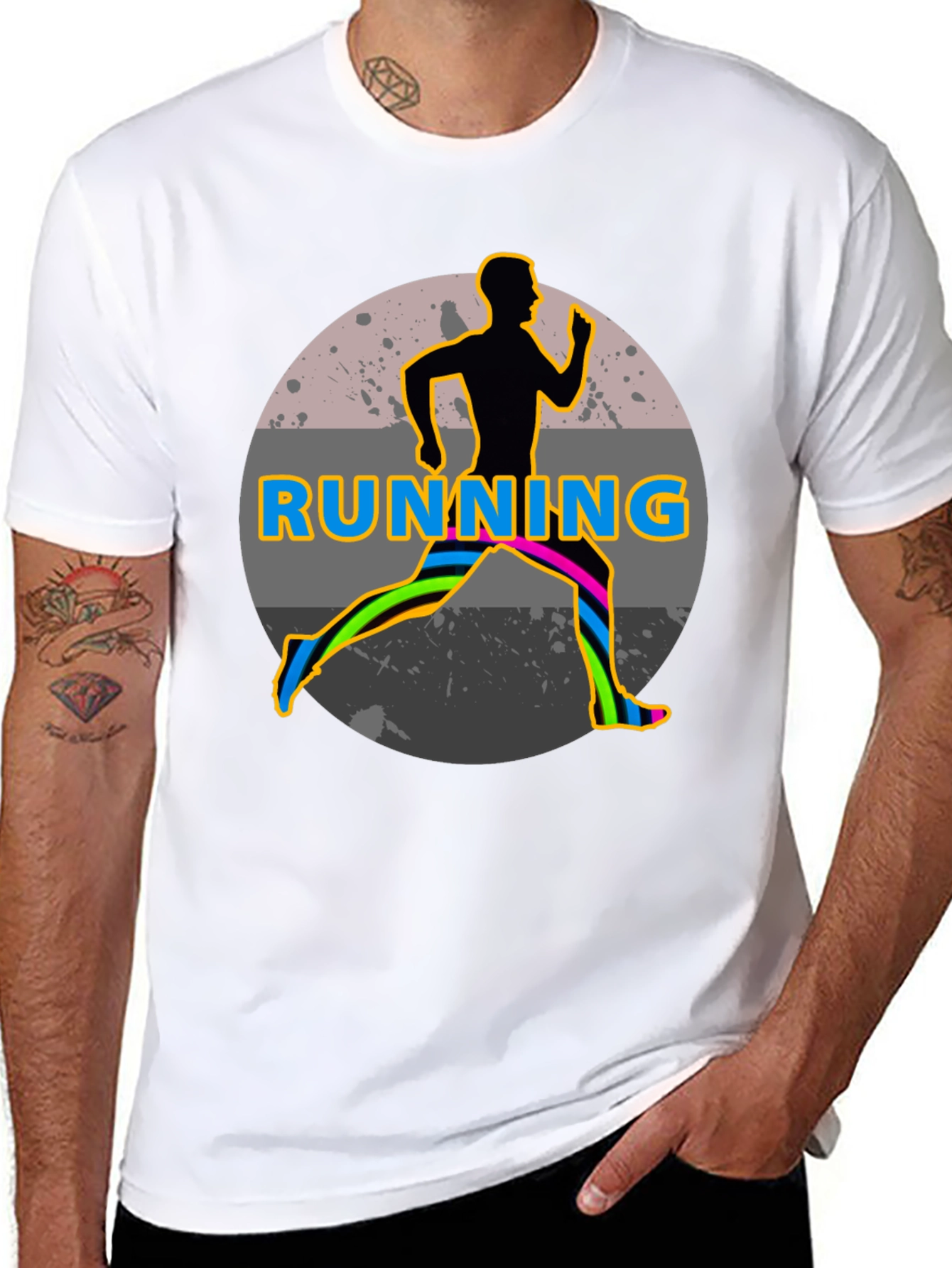 Retro Runner Graphic Tee