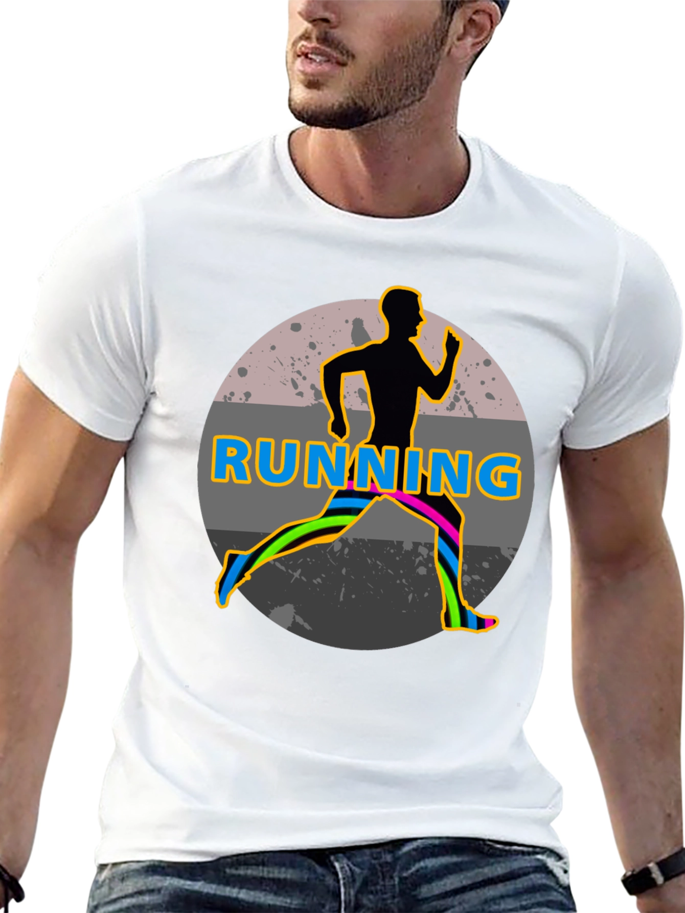 Retro Runner Graphic Tee