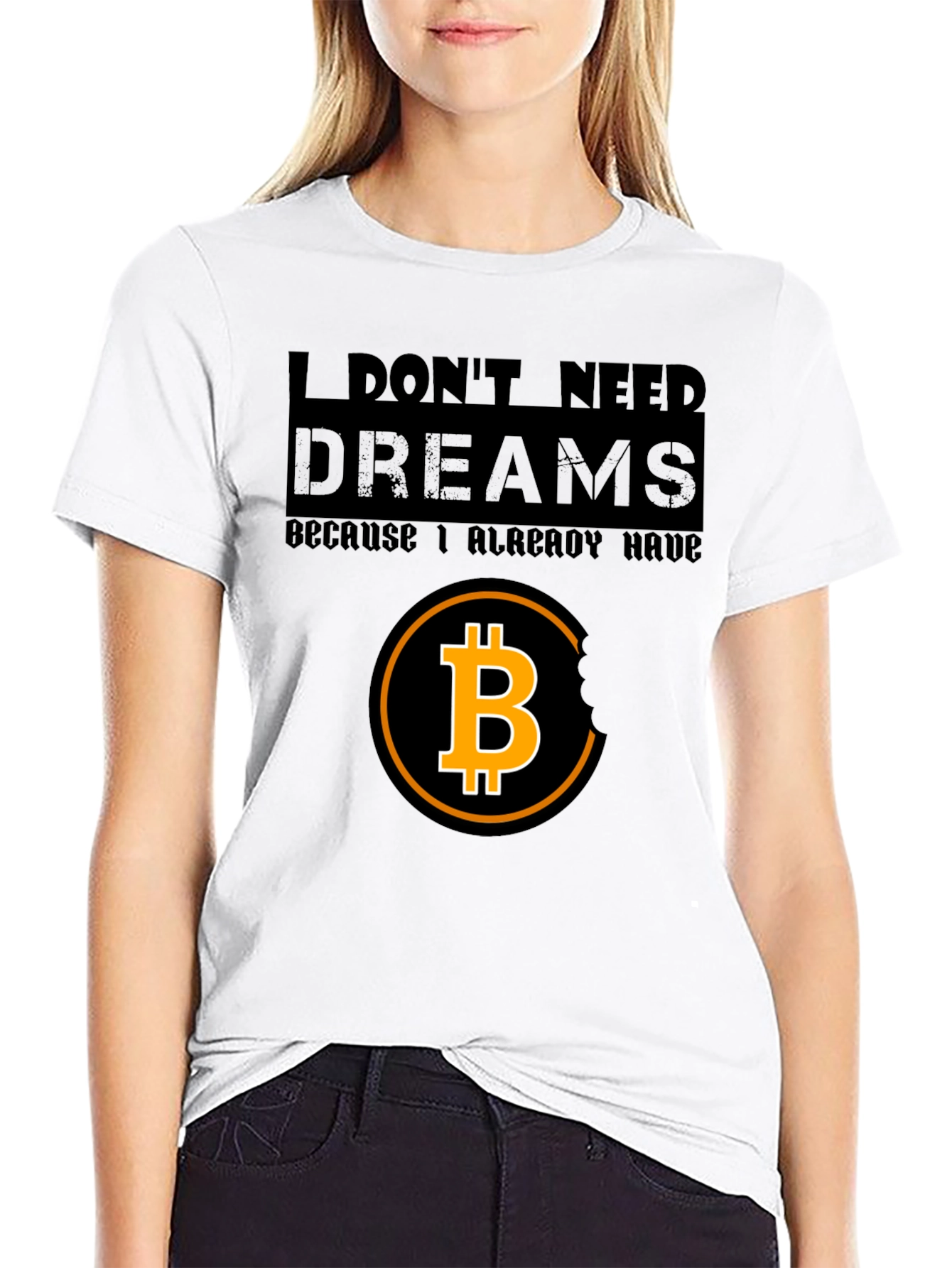 Bitcoin Dreams T-Shirt Crypto Currency Tee