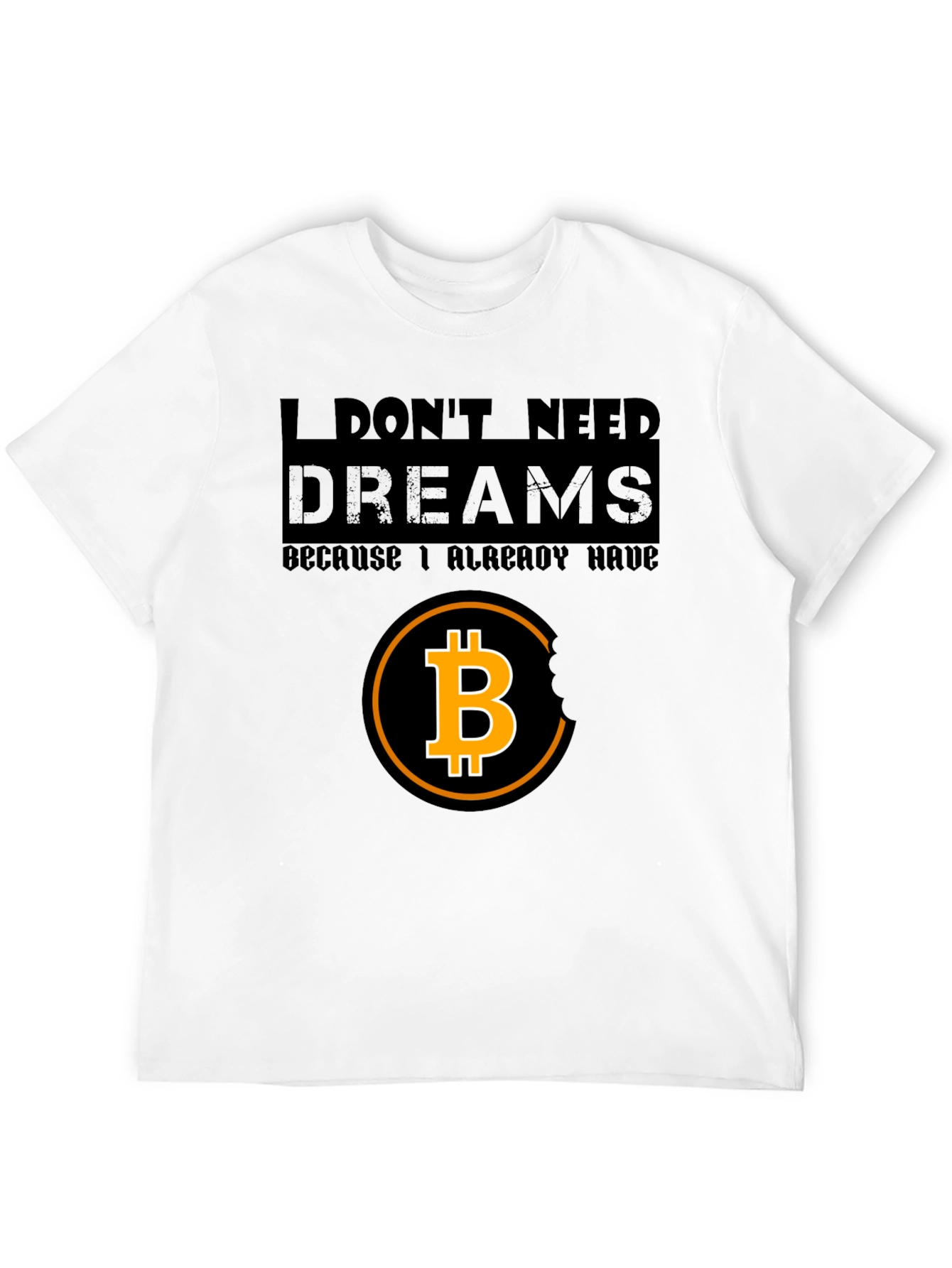 Bitcoin Dreams T-Shirt Crypto Currency Tee