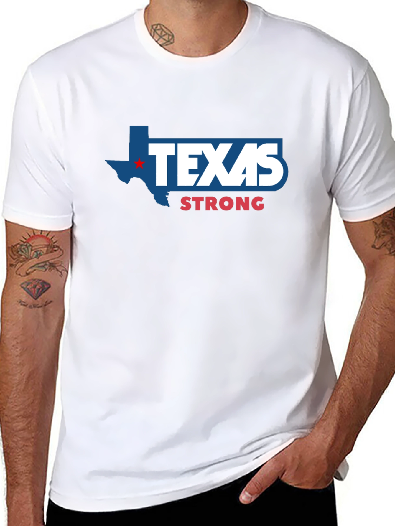 Texas Strong Graphic T-Shirt