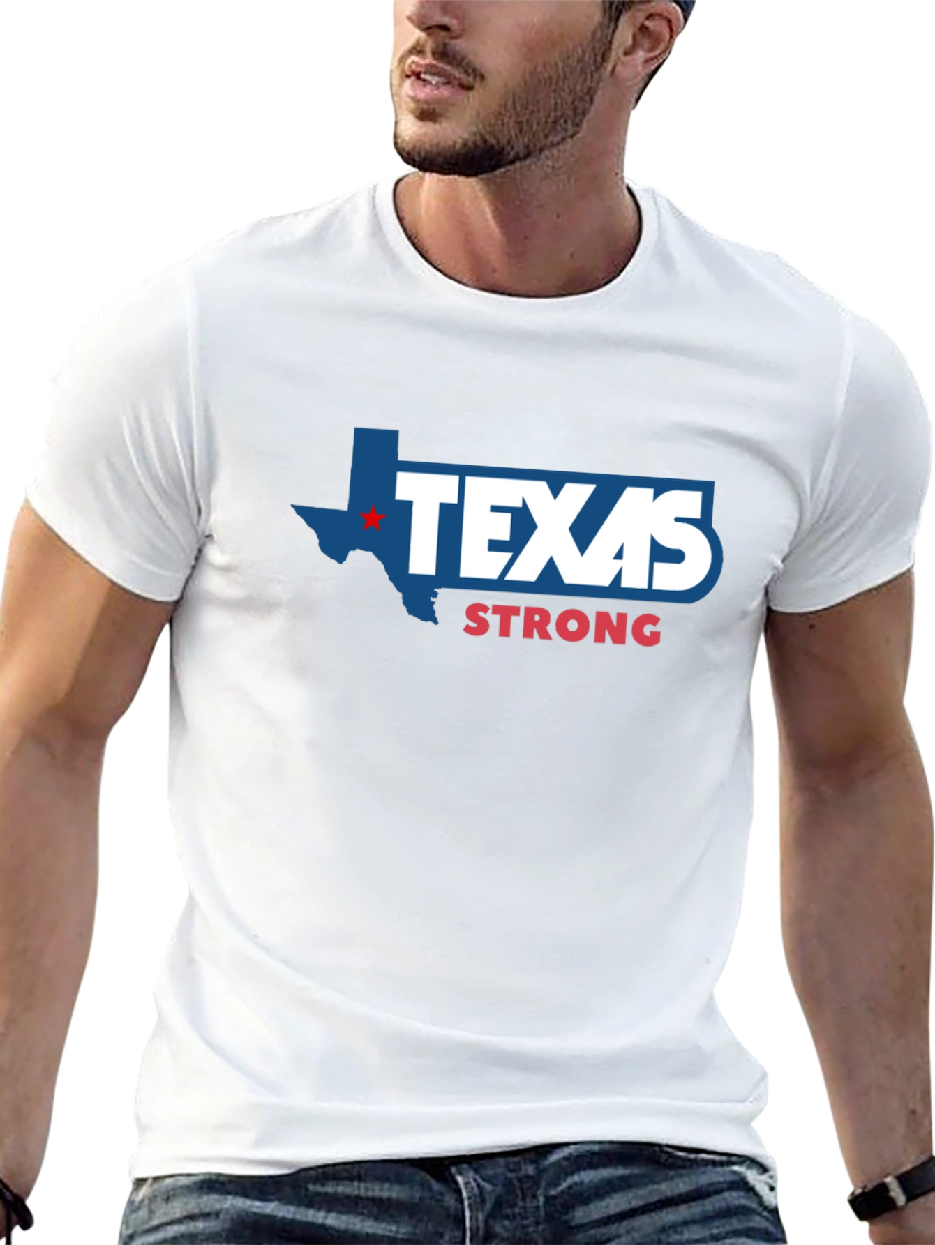 Texas Strong Graphic T-Shirt