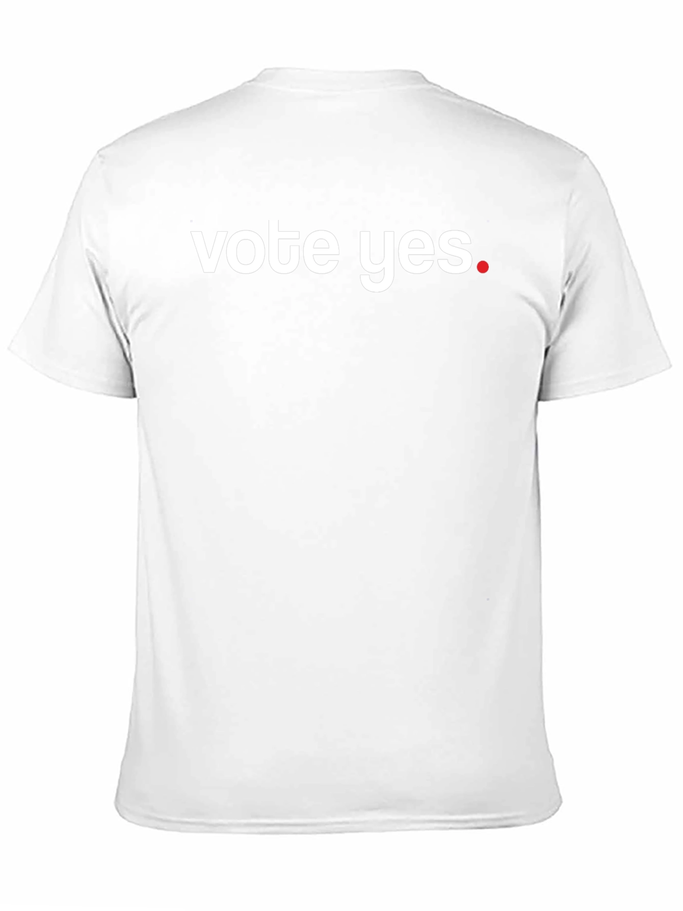 Vote Yes Graphic Tee - Black Cotton T-Shirt