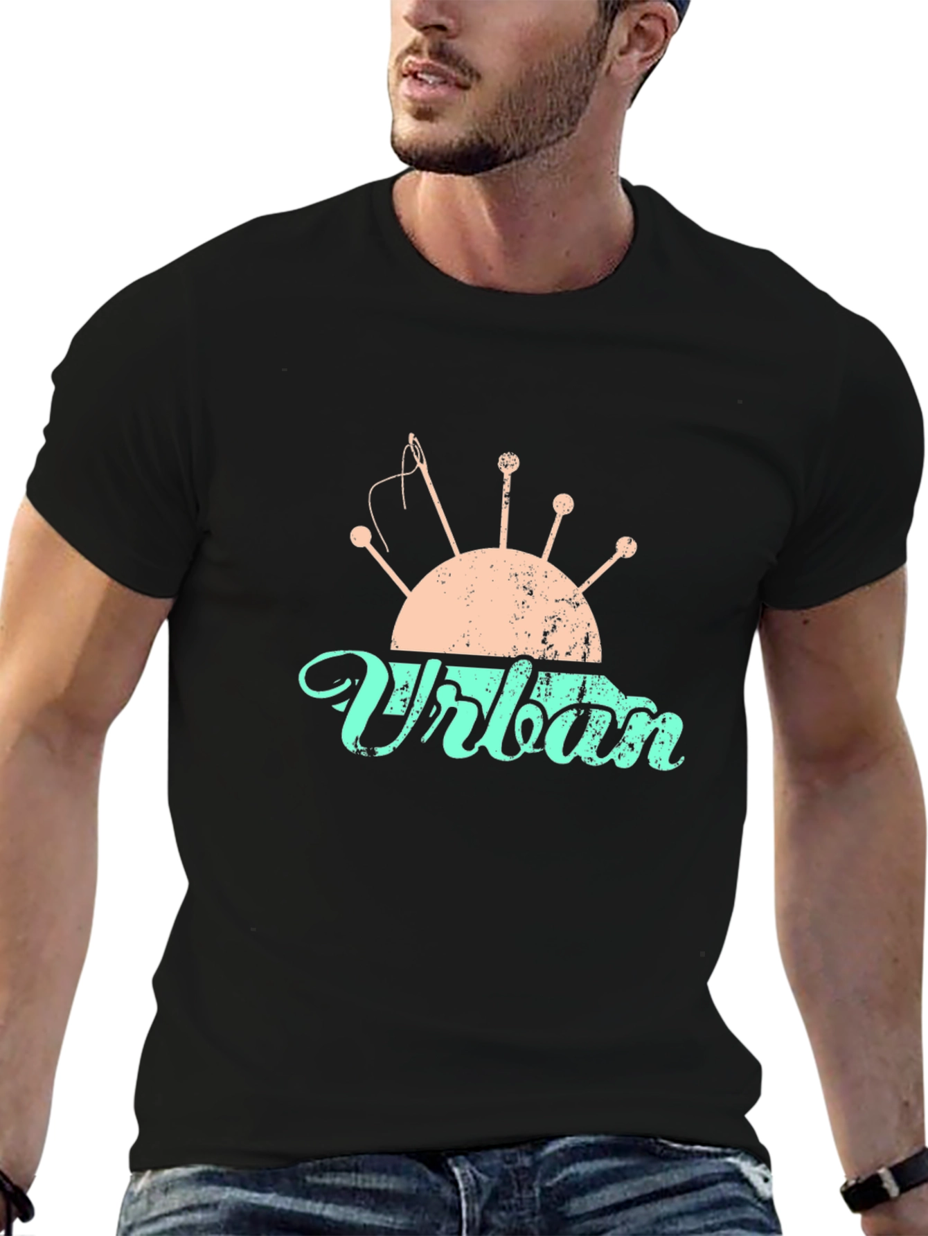 Urban Sewing T-Shirt - Stylish & Unique Design