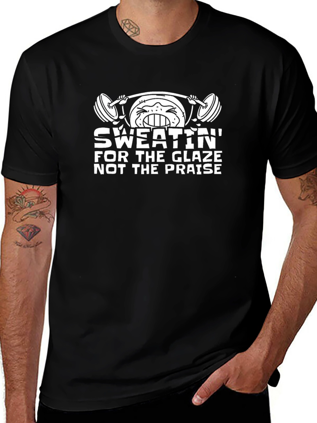 Sweatin For the Glaze Graphic T-Shirt