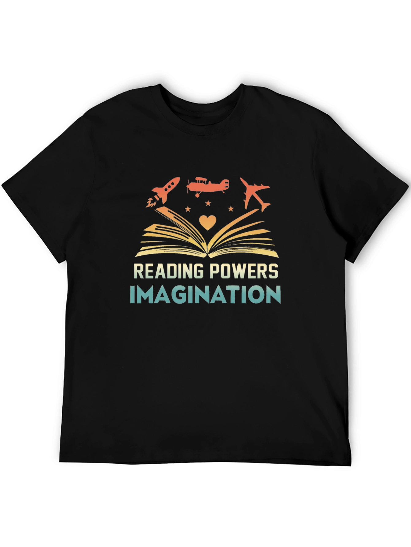 Reading Powers Imagination Graphic T-Shirt
