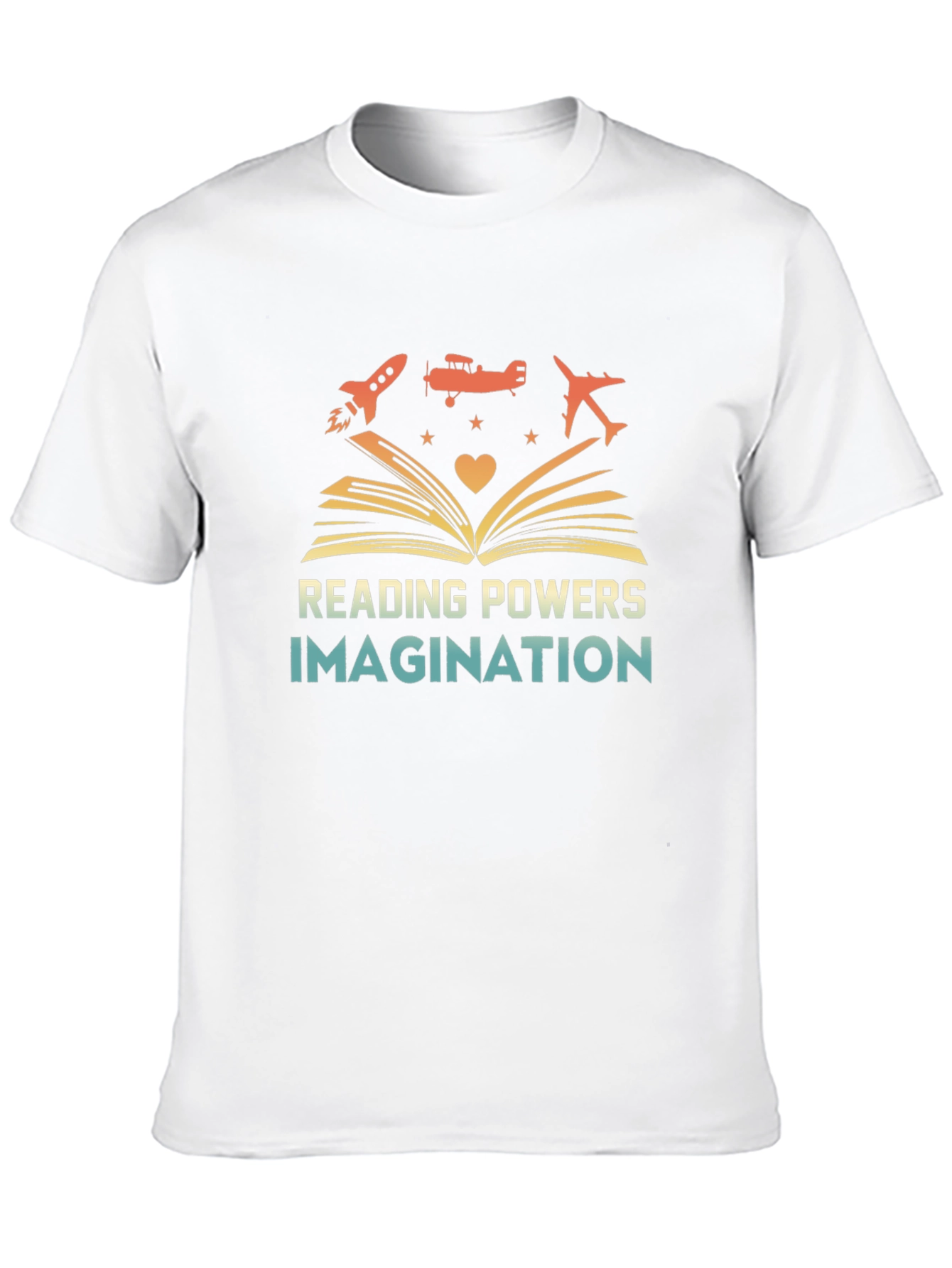 Reading Powers Imagination Graphic T-Shirt