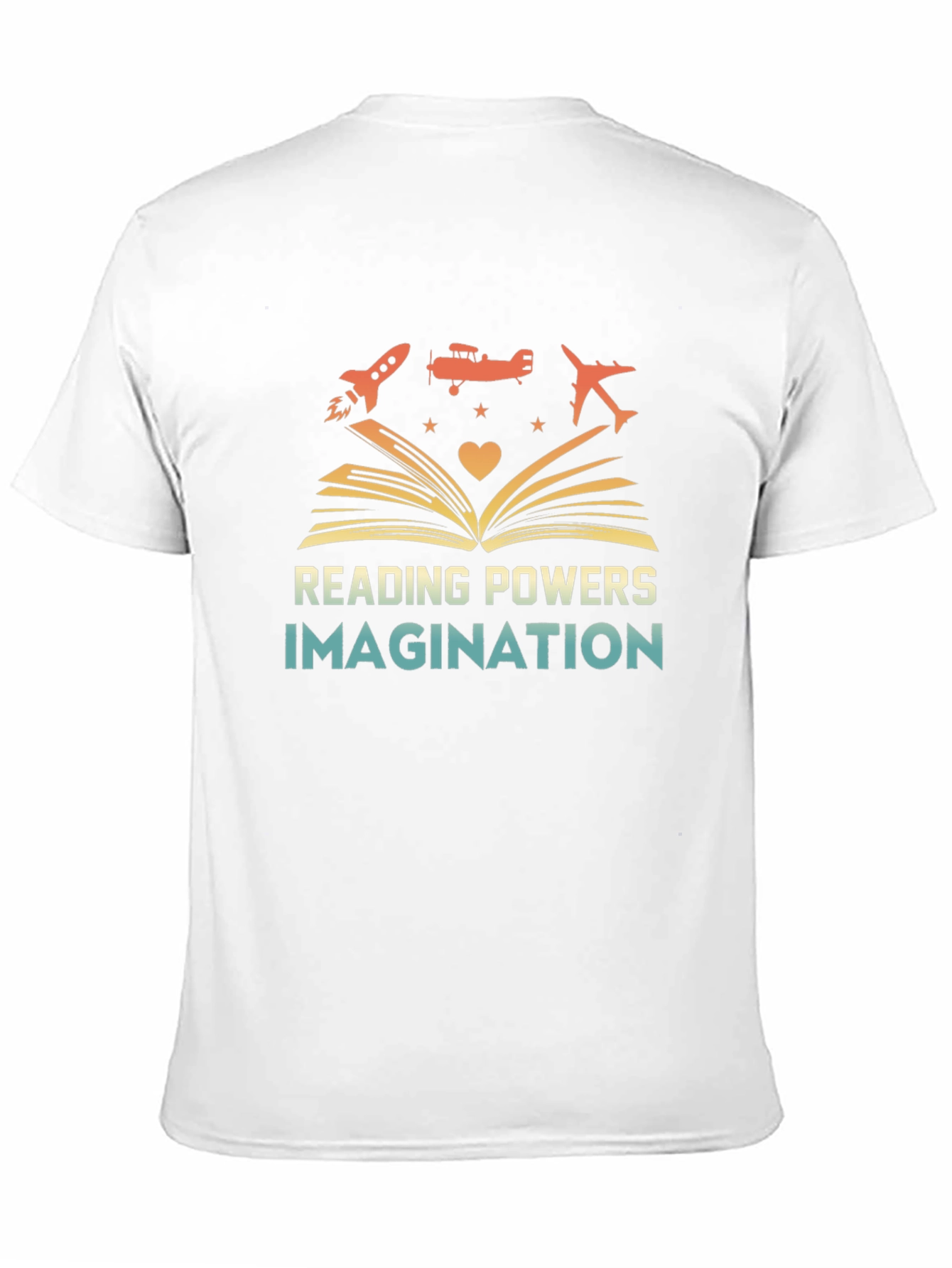 Reading Powers Imagination Graphic T-Shirt