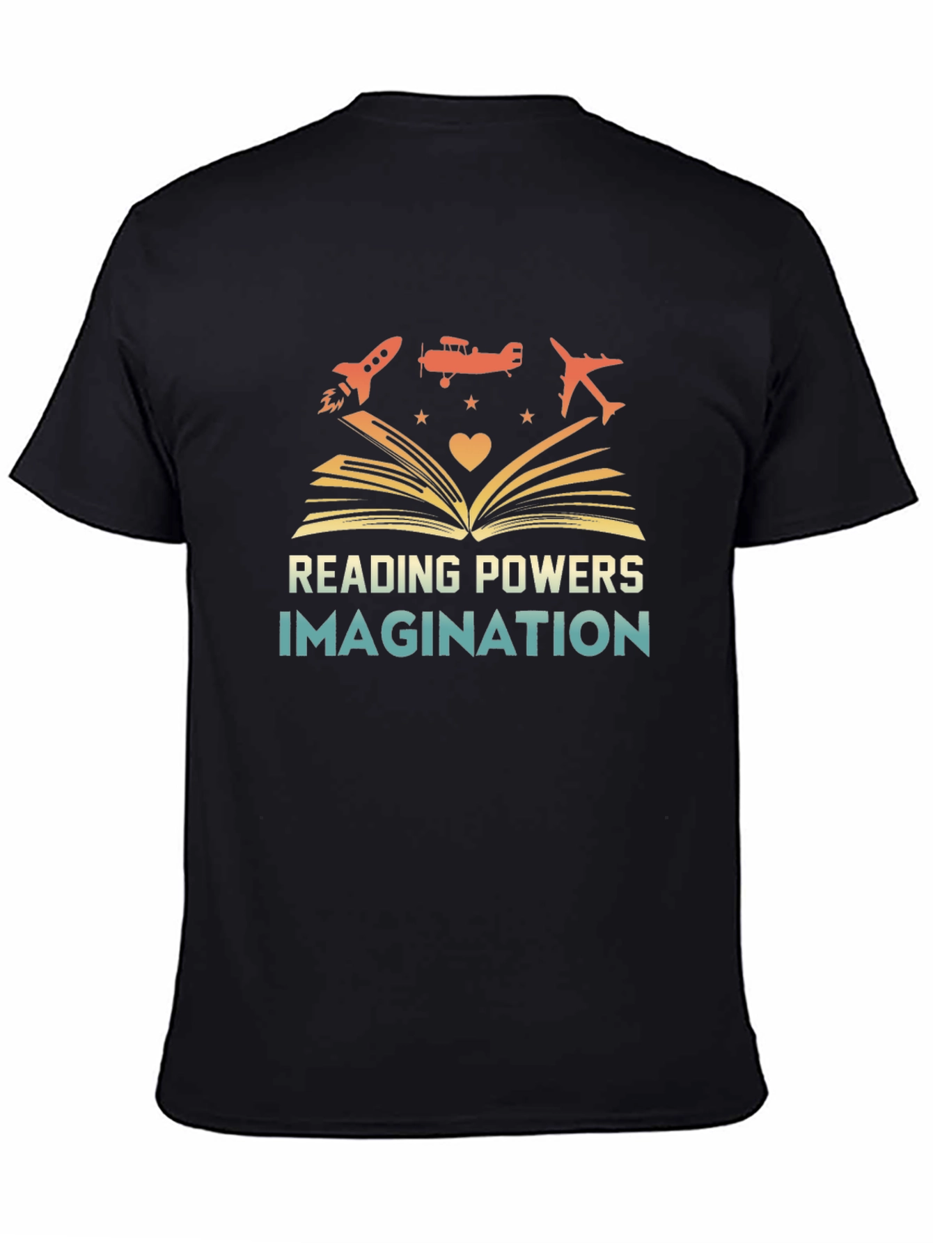 Reading Powers Imagination Graphic T-Shirt