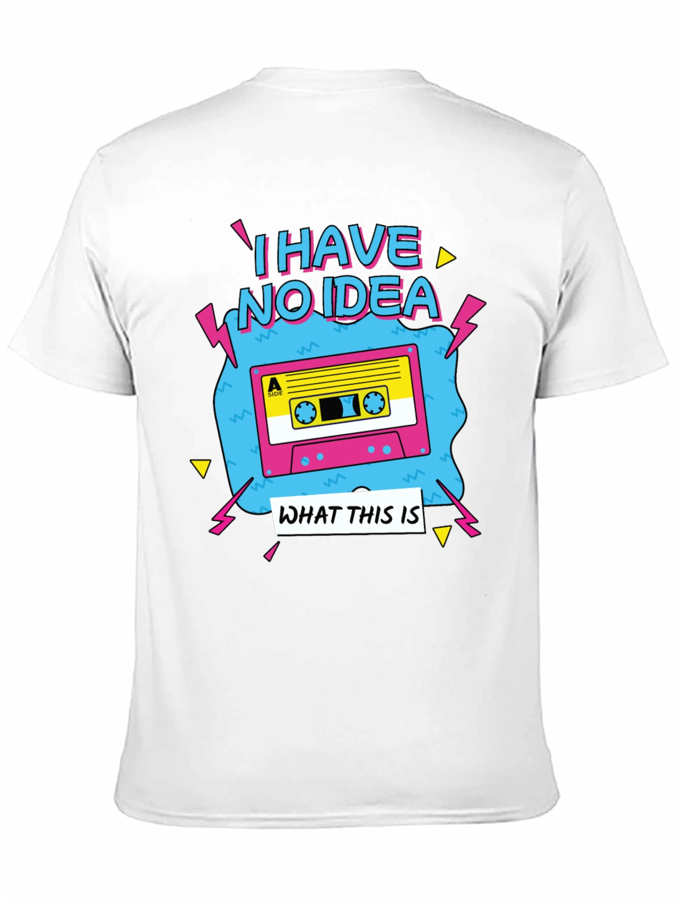 Retro I Have No Idea Cassette T-Shirt