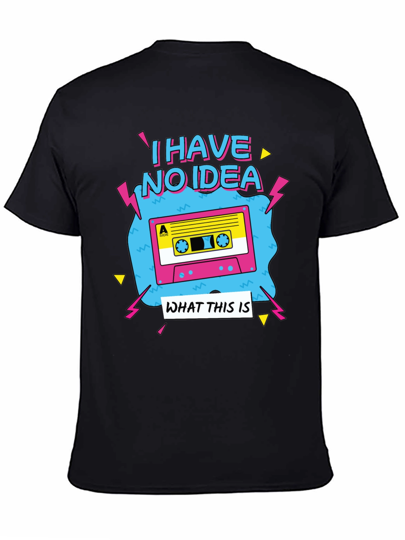 Retro I Have No Idea Cassette T-Shirt