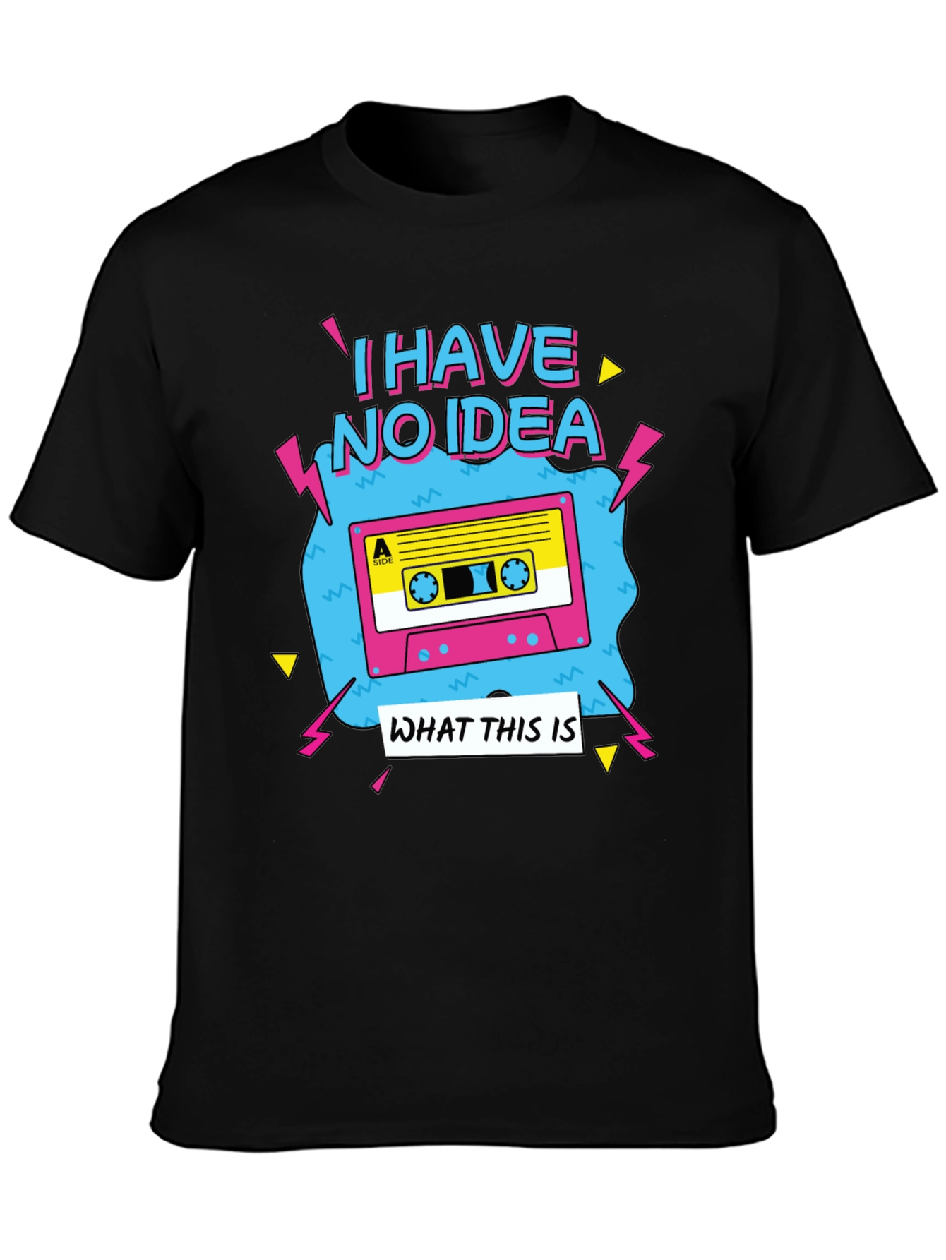 Retro I Have No Idea Cassette T-Shirt