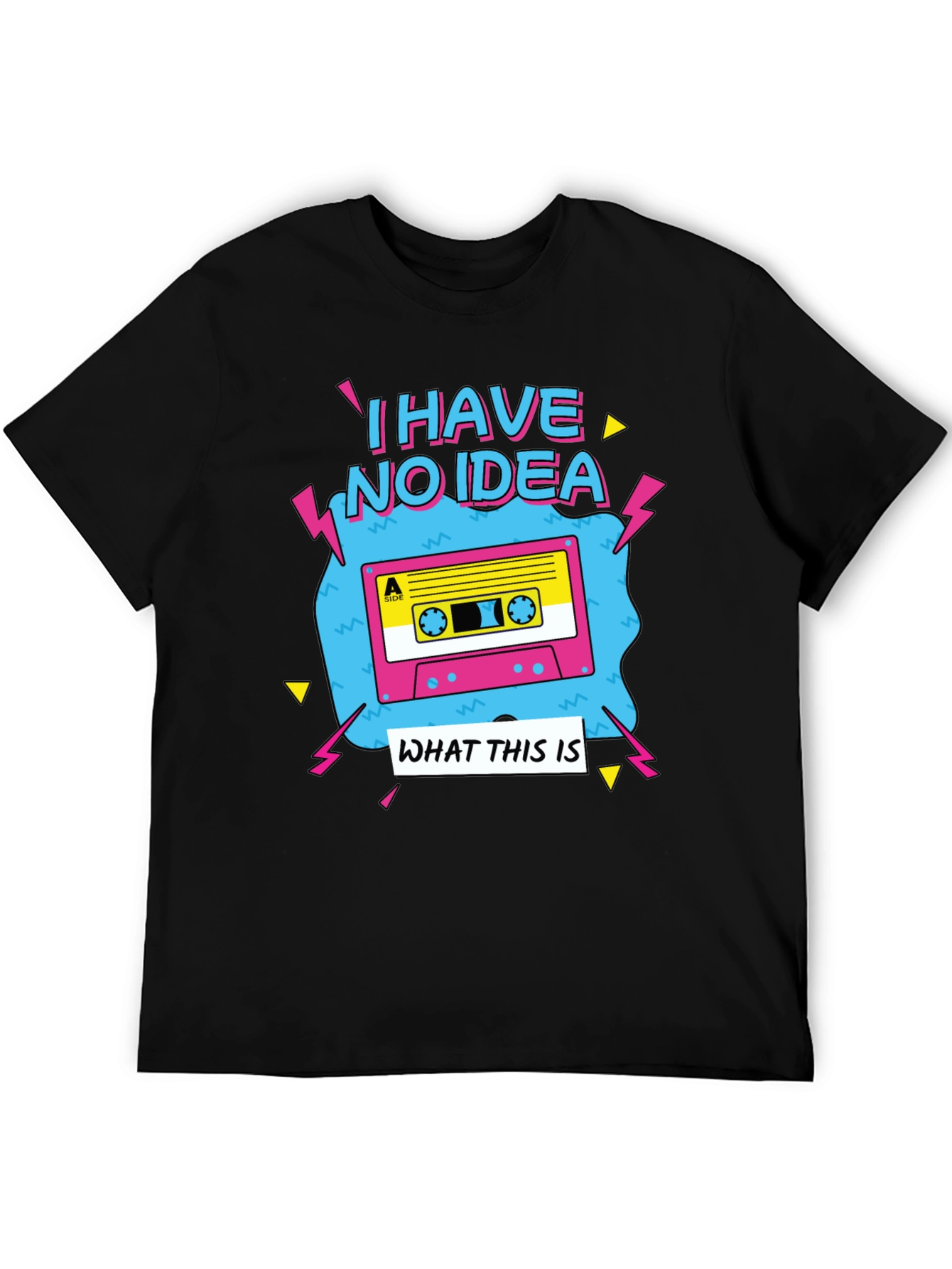 Retro I Have No Idea Cassette T-Shirt