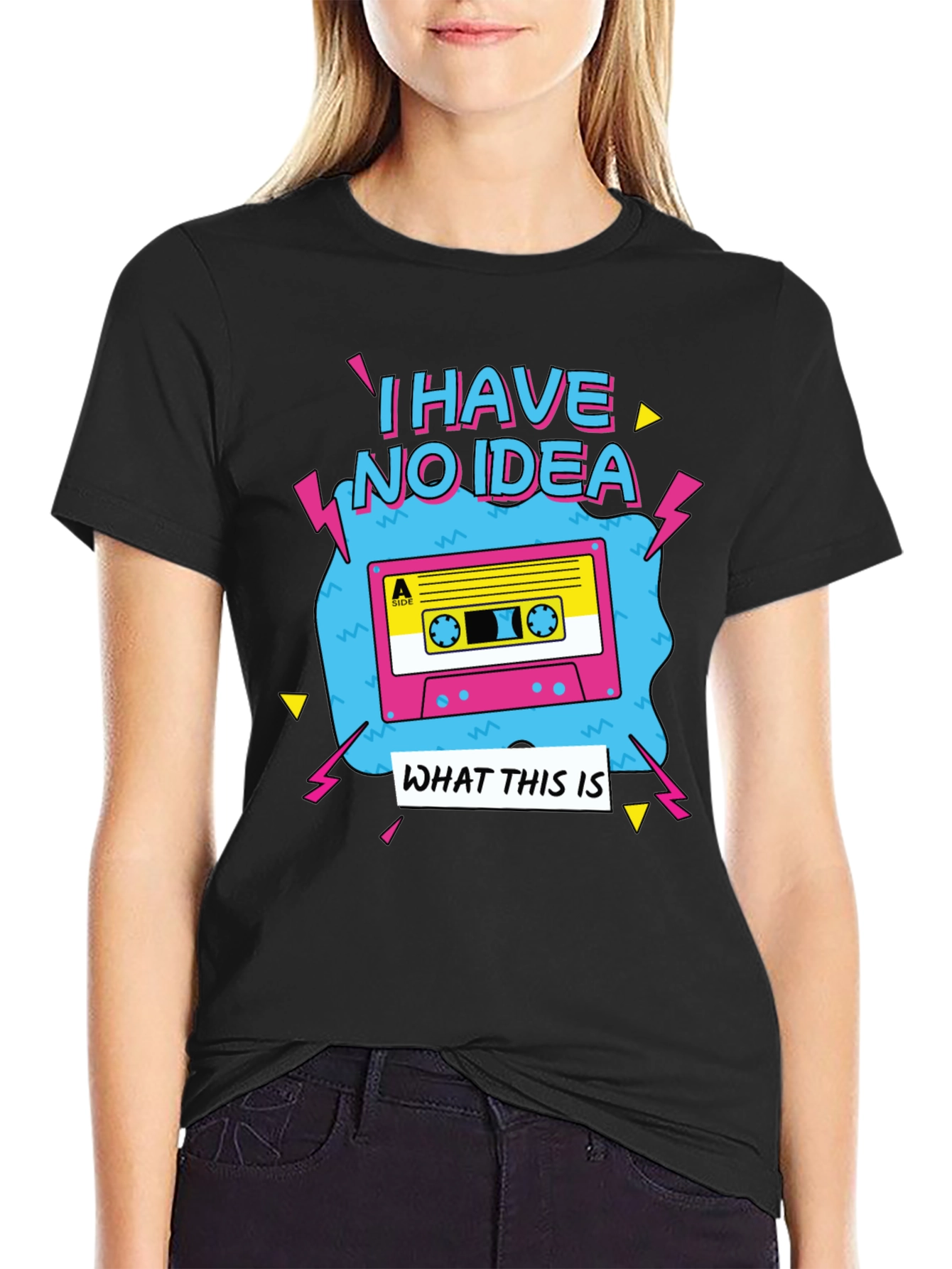 Retro I Have No Idea Cassette T-Shirt
