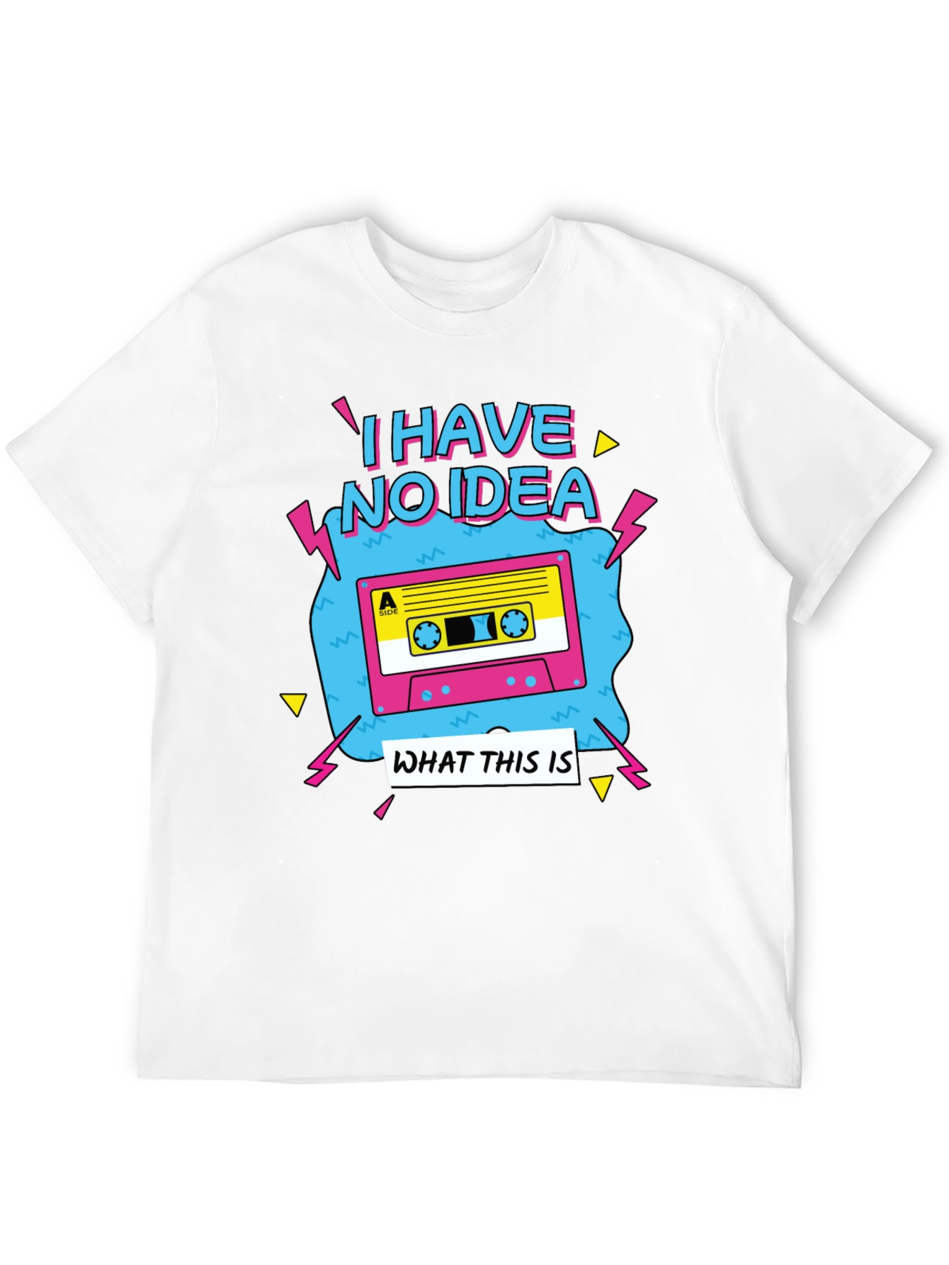 Retro I Have No Idea Cassette T-Shirt