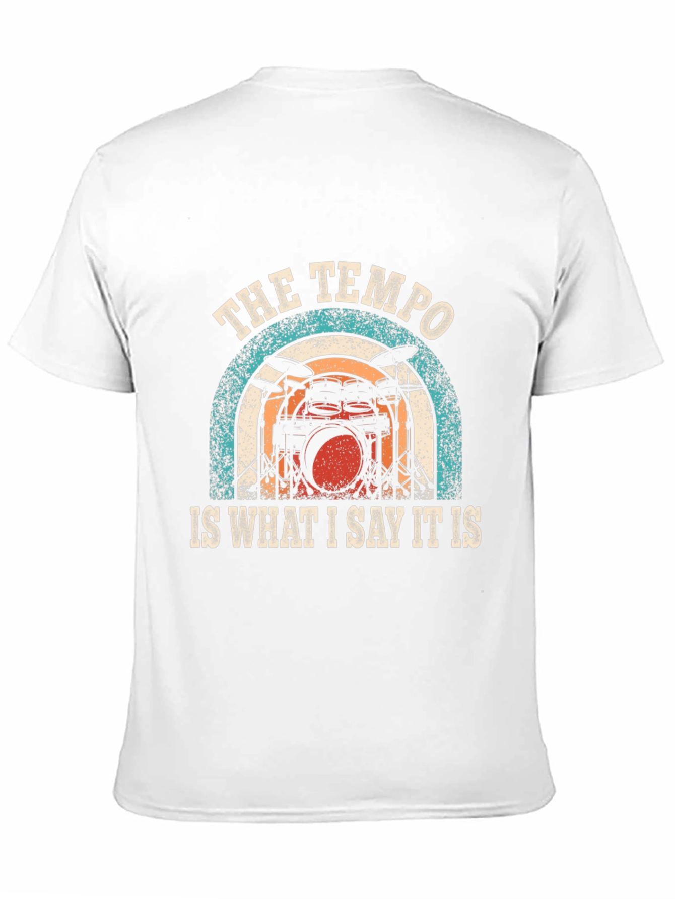 The Tempo Drummer T-Shirt - Music Lover Tee