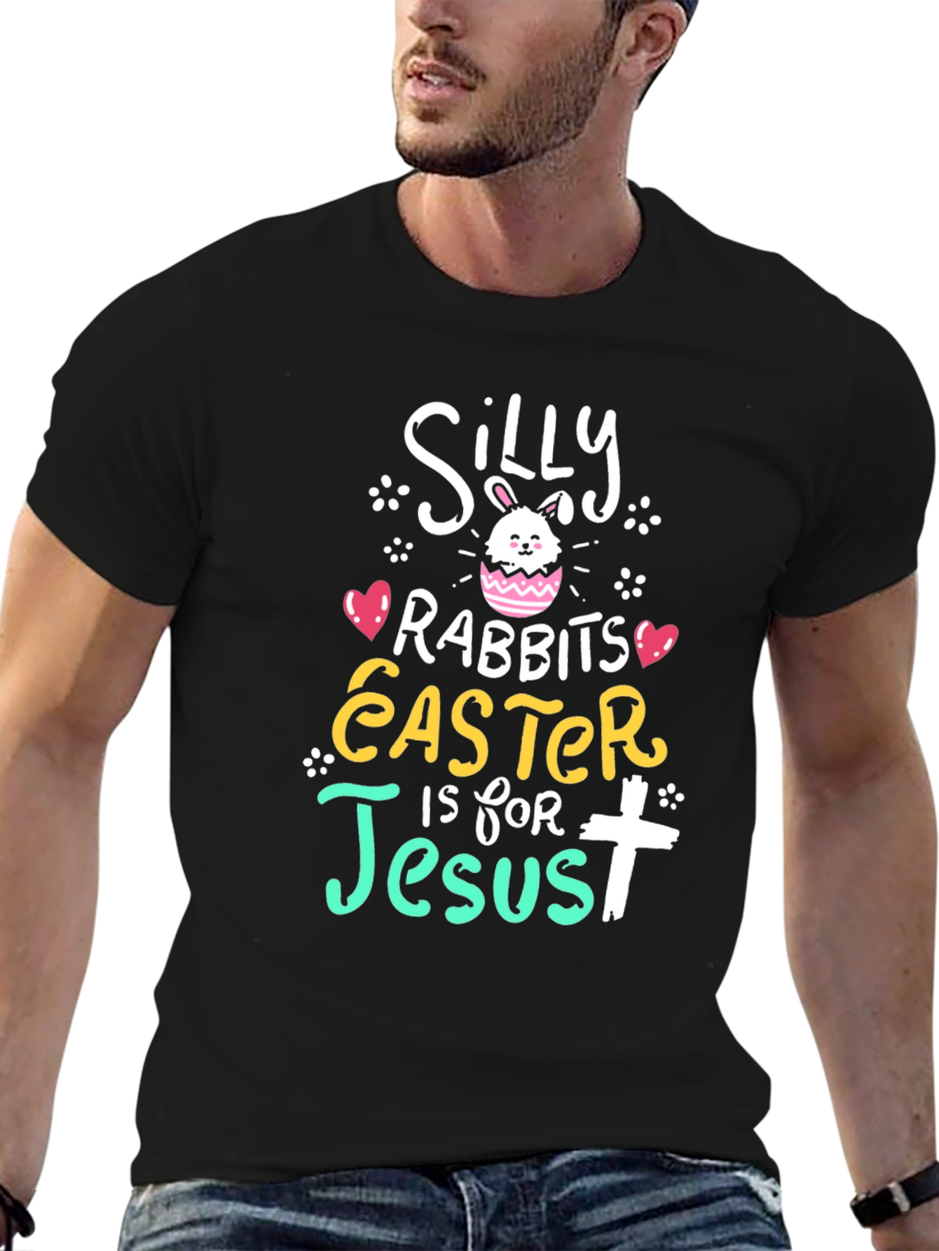Silly Rabbits Easter is for Jesus T-Shirt