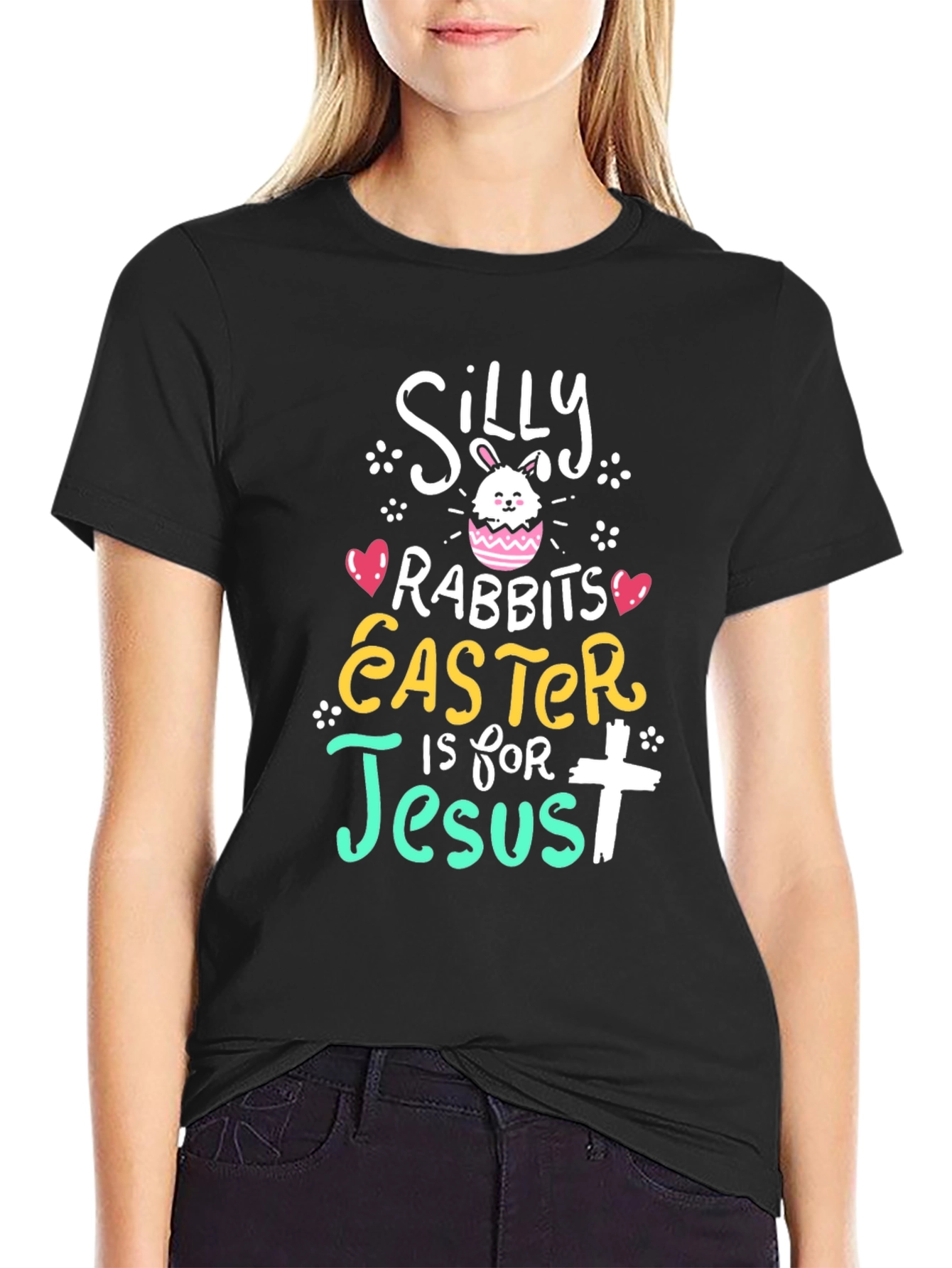 Silly Rabbits Easter is for Jesus T-Shirt