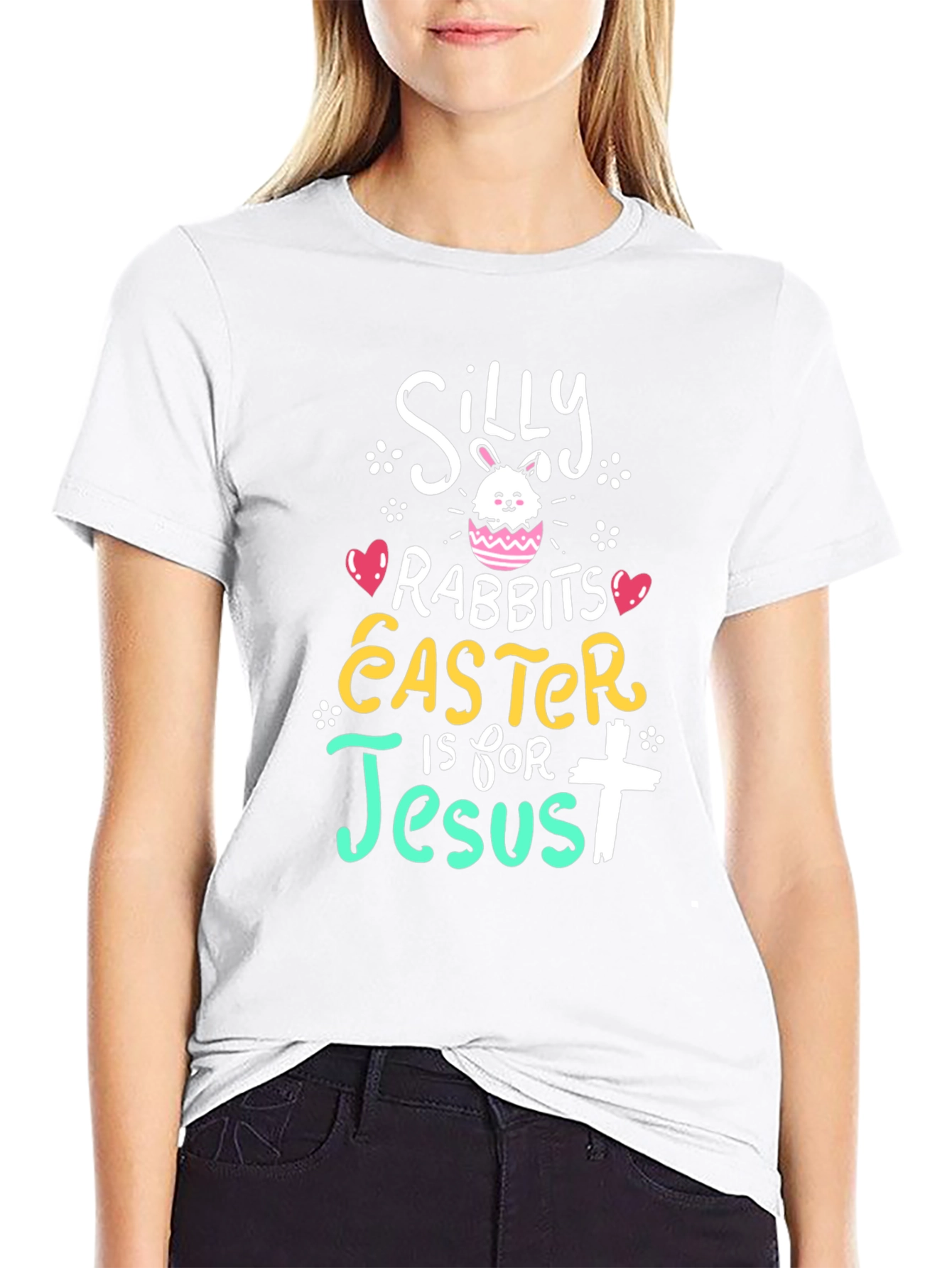 Silly Rabbits Easter is for Jesus T-Shirt
