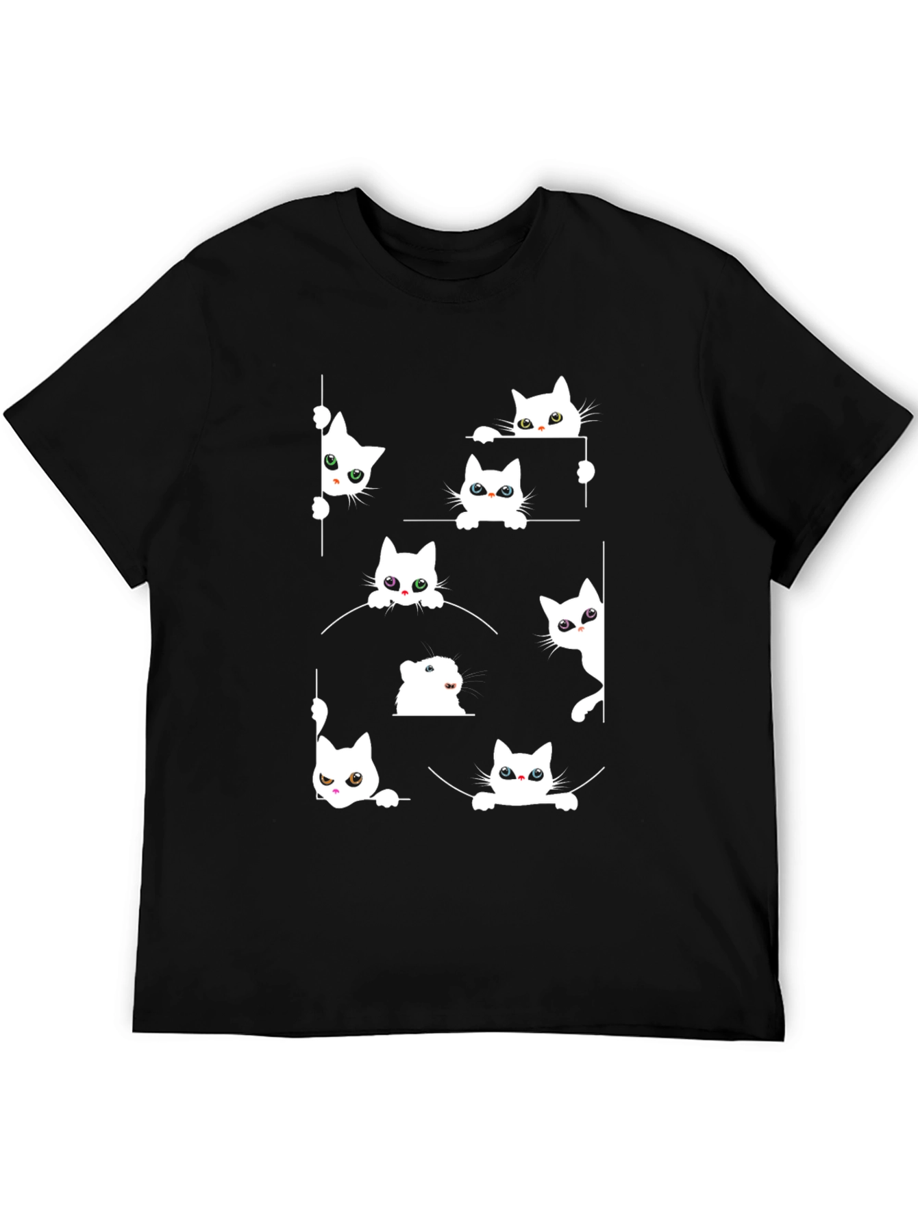 Cat Peek-a-Boo T-Shirt