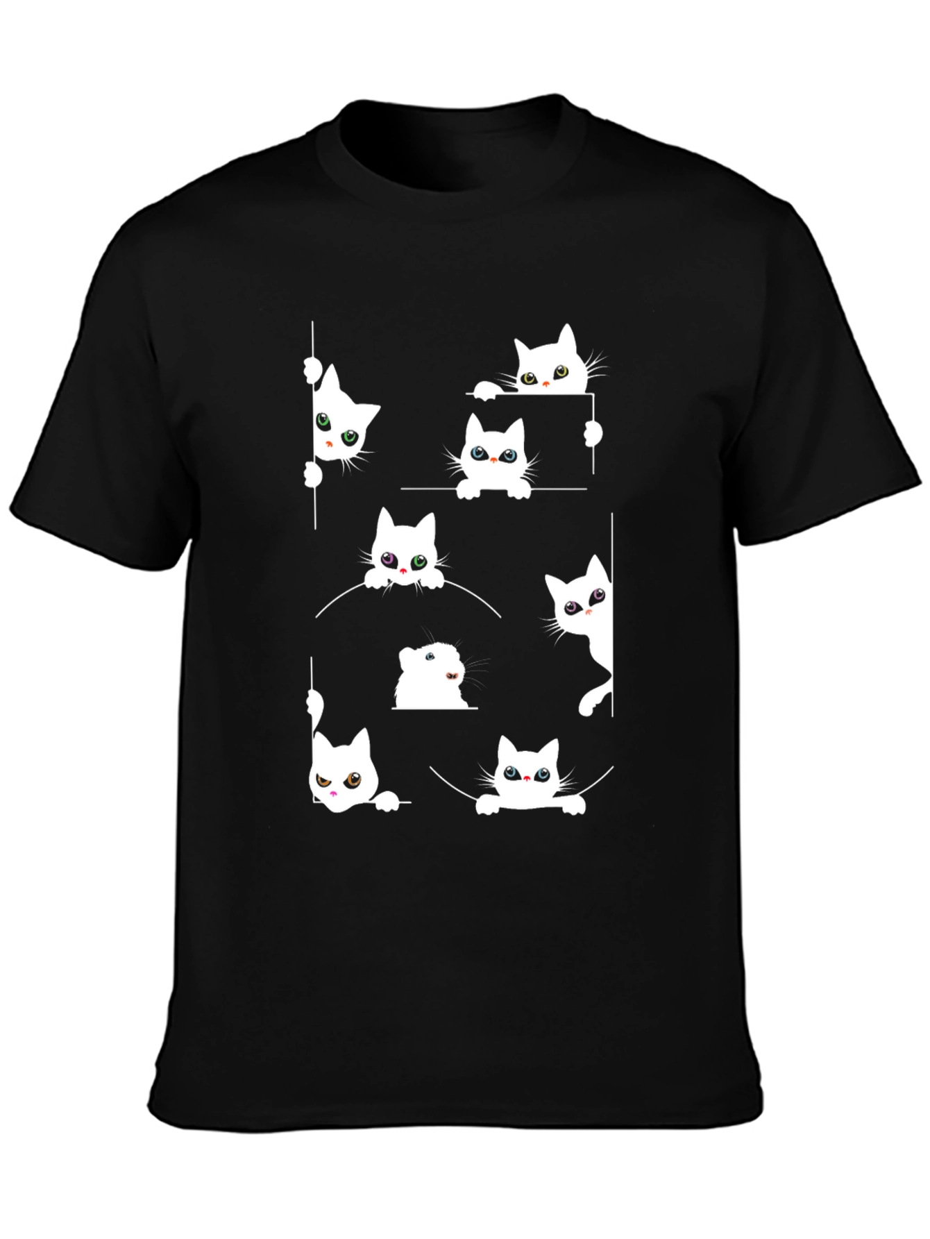 Cat Peek-a-Boo T-Shirt