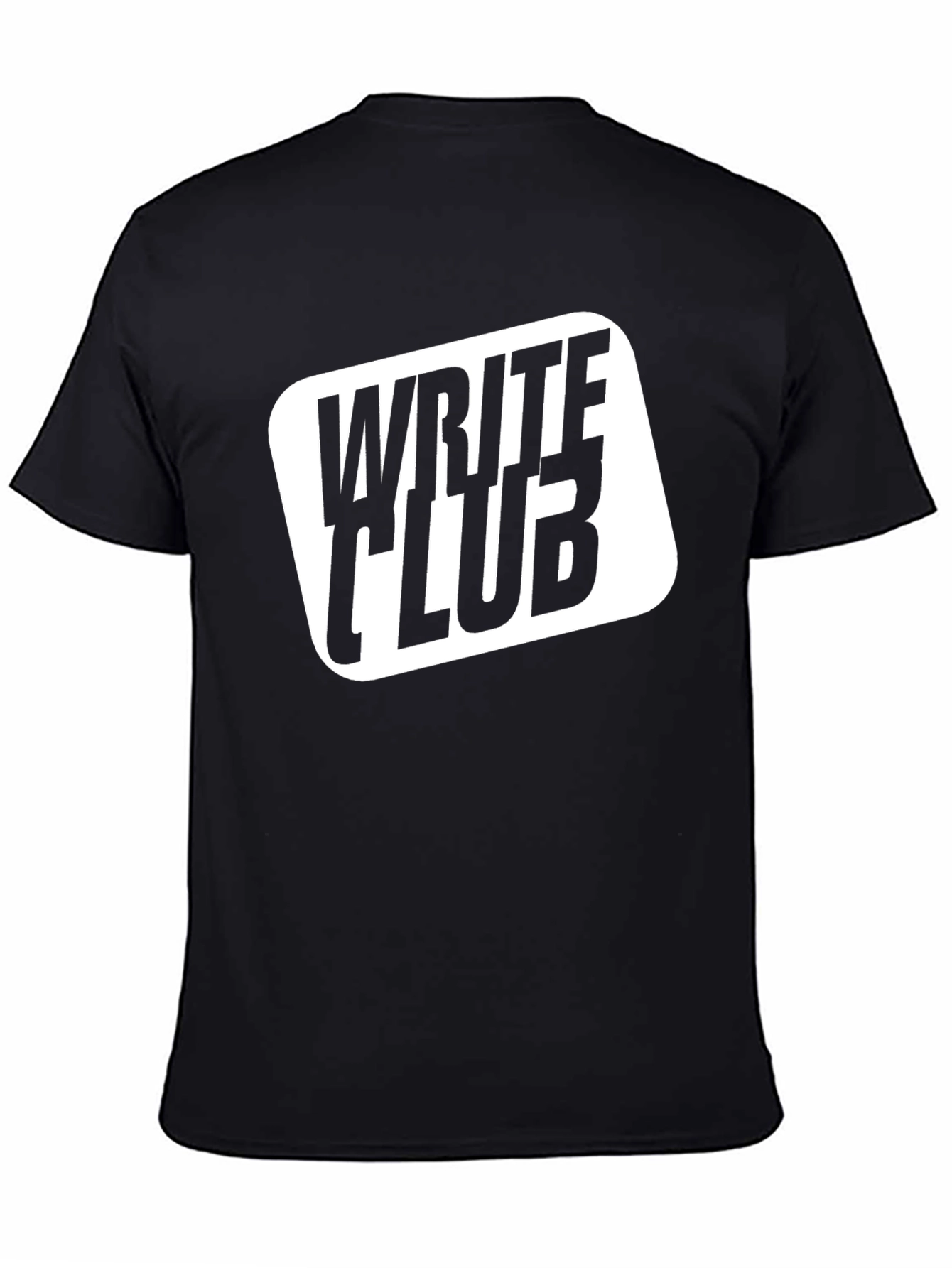 Write Club Black T-Shirt - Stylish & Comfortable