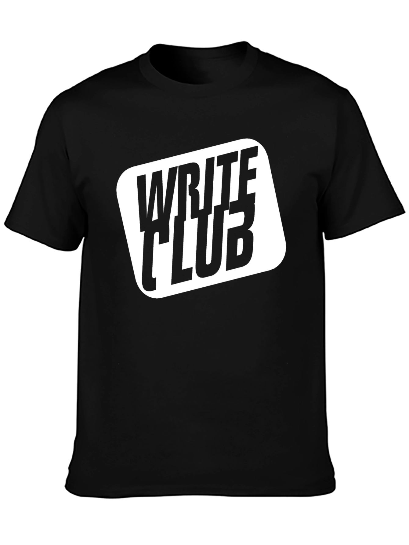 Write Club Black T-Shirt - Stylish & Comfortable