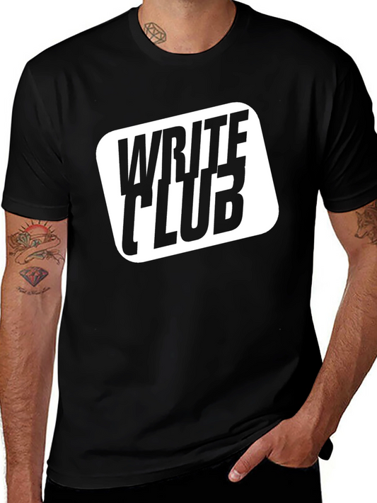 Write Club Black T-Shirt - Stylish & Comfortable