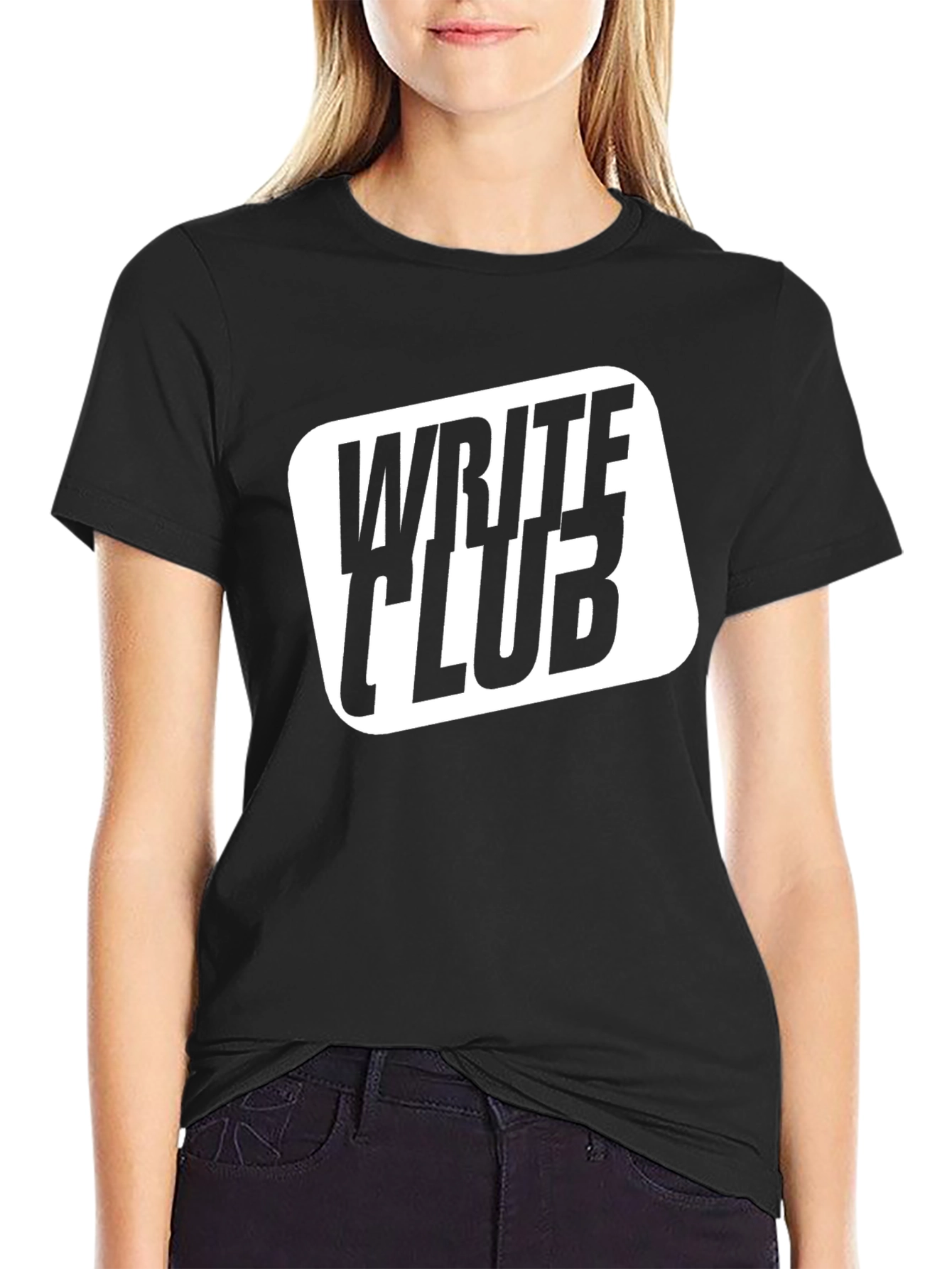 Write Club Black T-Shirt - Stylish & Comfortable
