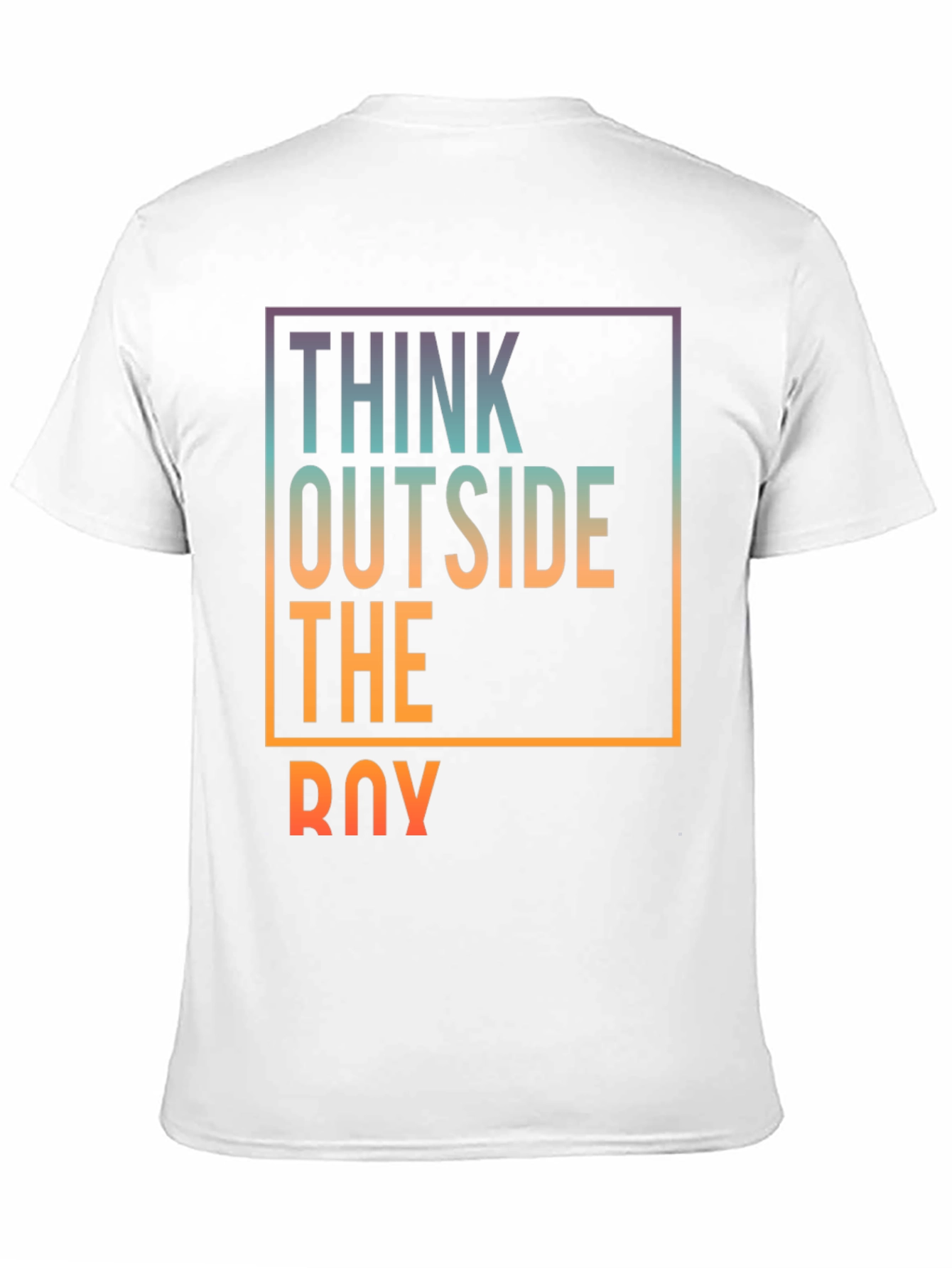 Think Outside the Box Graphic T-Shirt