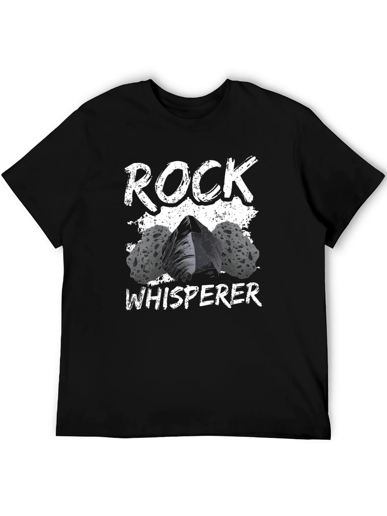 Rock Whisperer T-Shirt - Black Tee