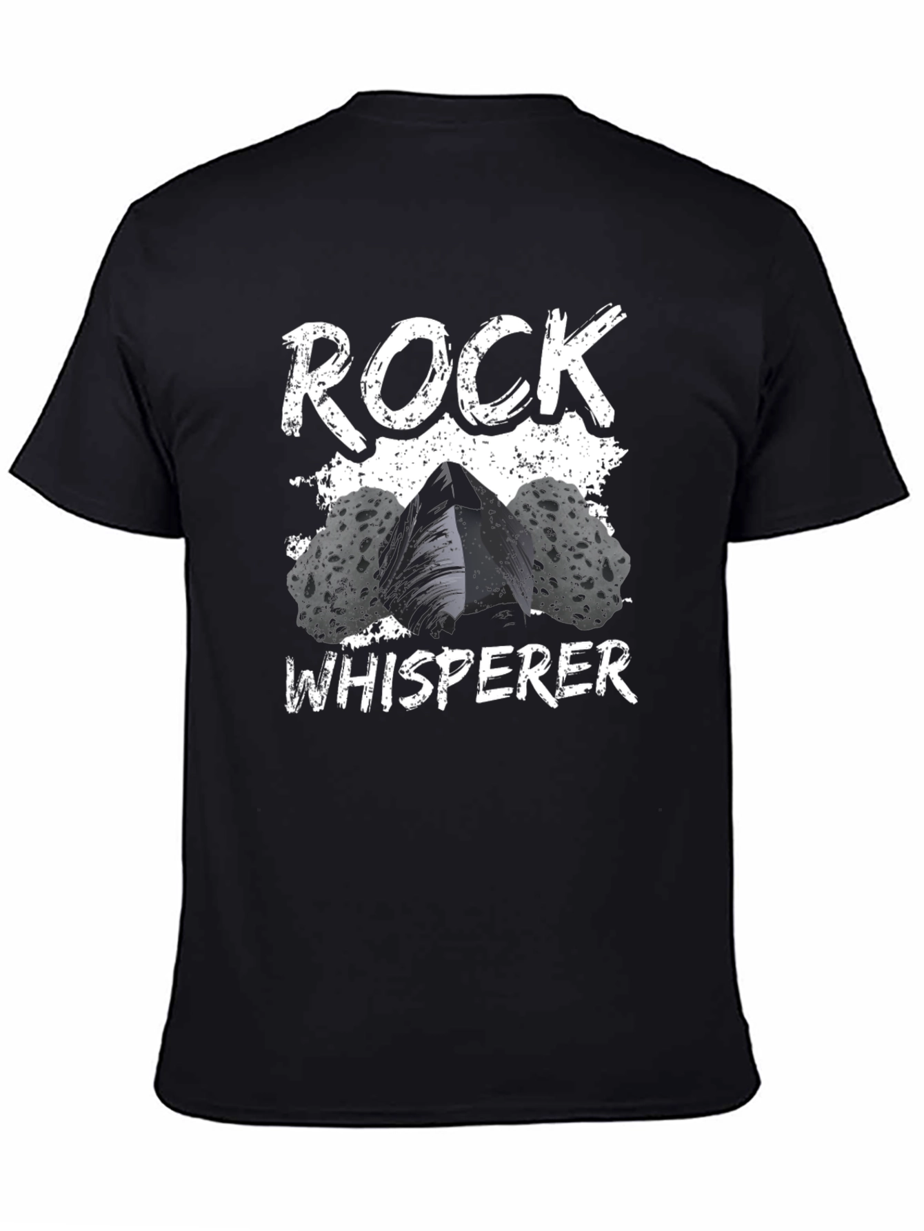 Rock Whisperer T-Shirt - Black Tee
