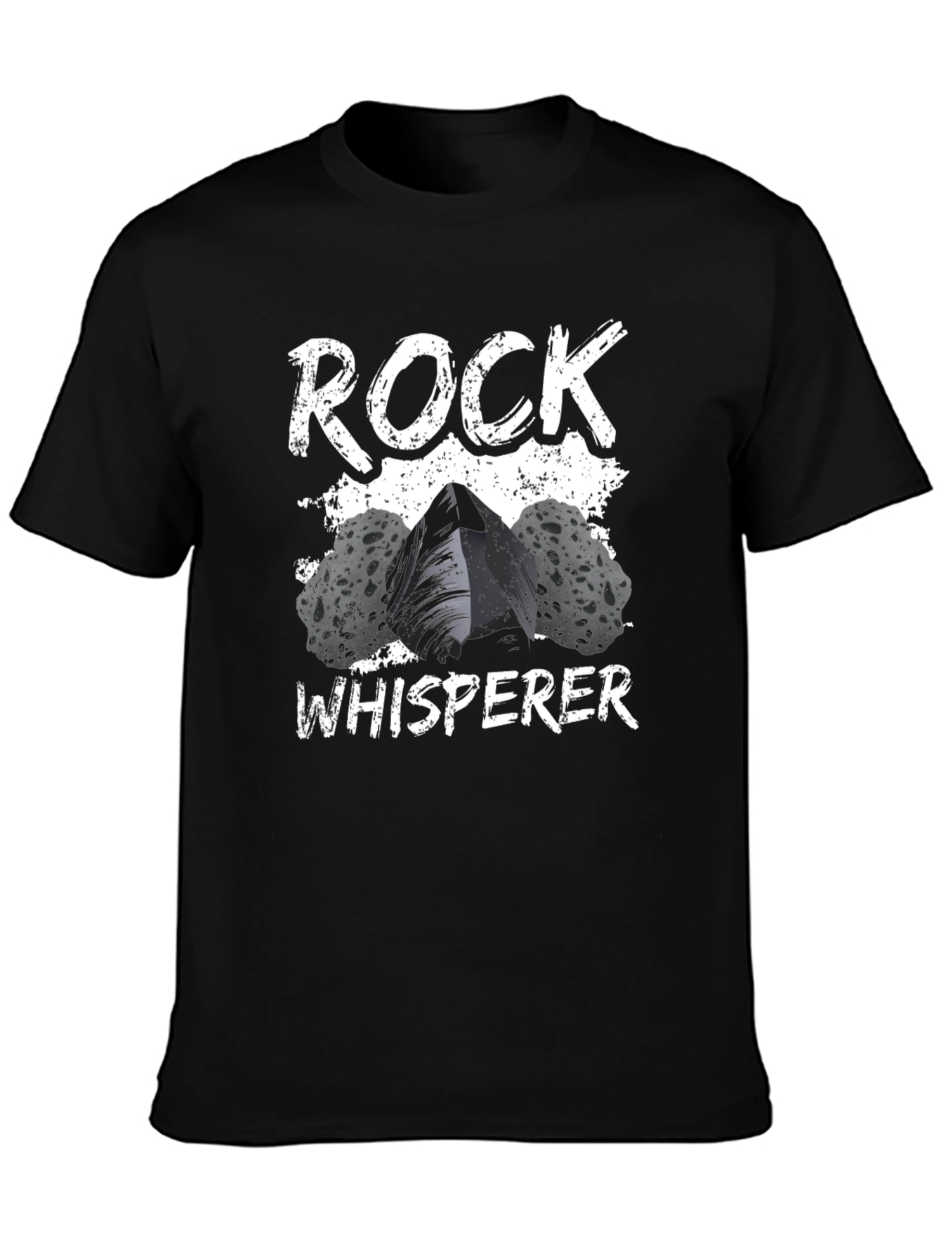 Rock Whisperer T-Shirt - Black Tee