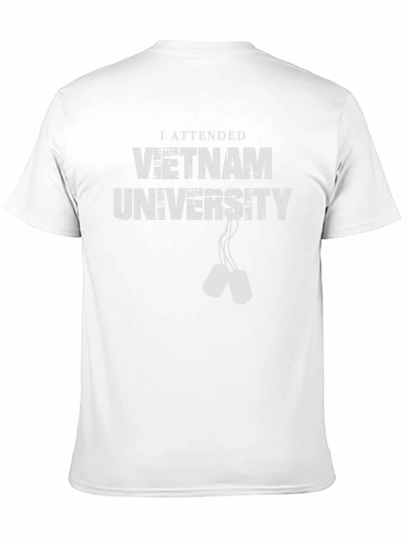 Vietnam University I Attended Black T-Shirt