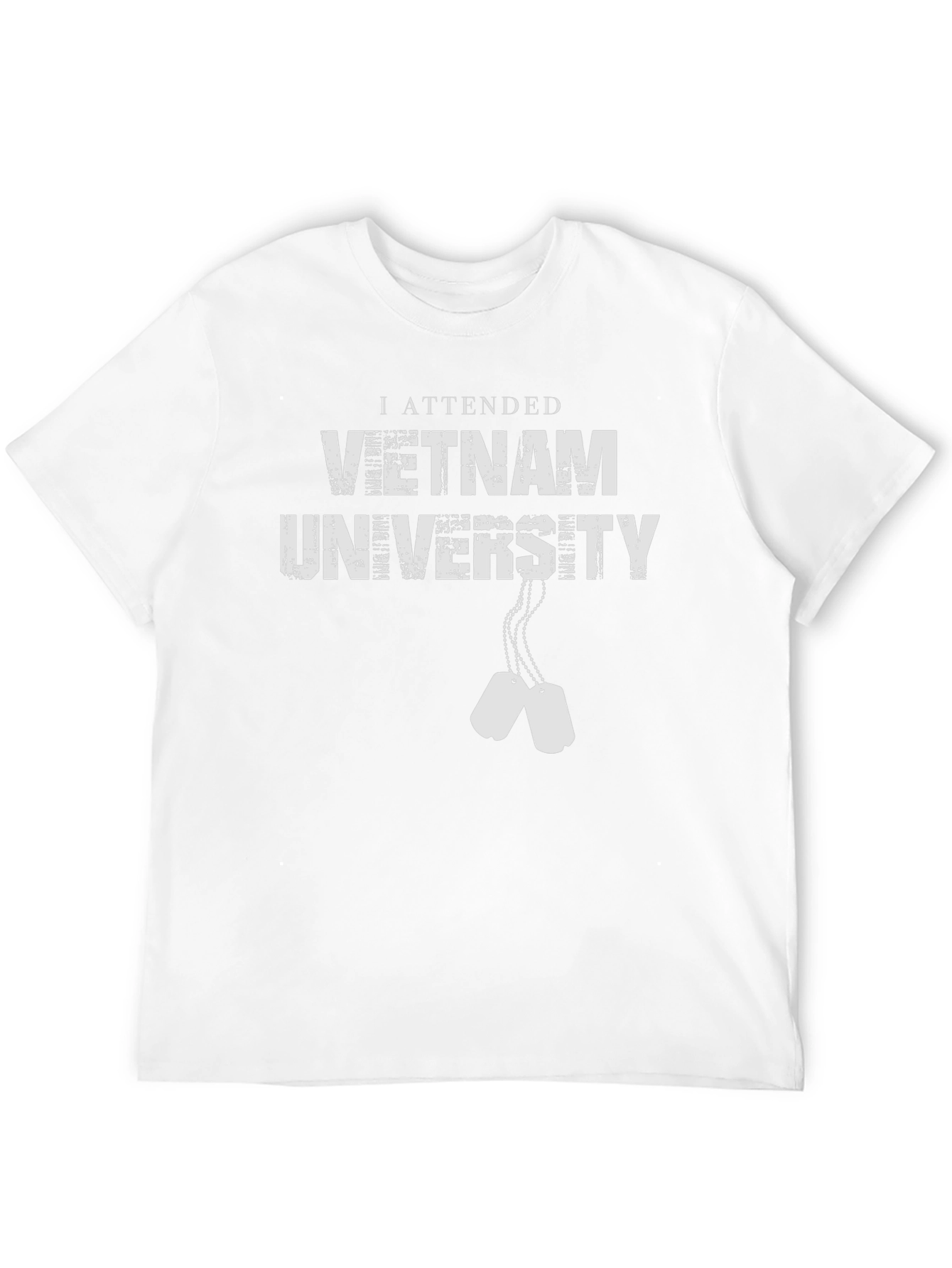 Vietnam University I Attended Black T-Shirt