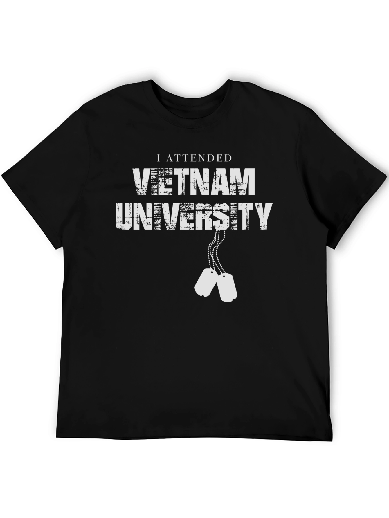 Vietnam University I Attended Black T-Shirt